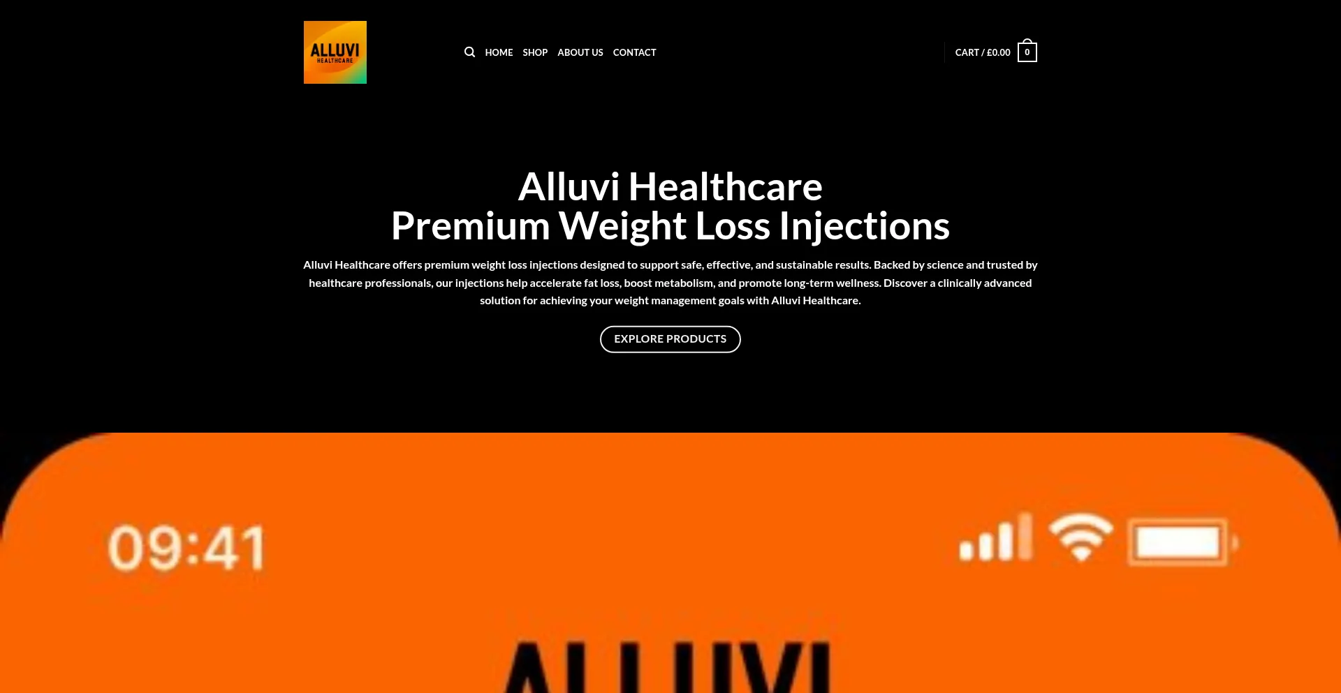 Alluvi-healthcare.com Screenshot