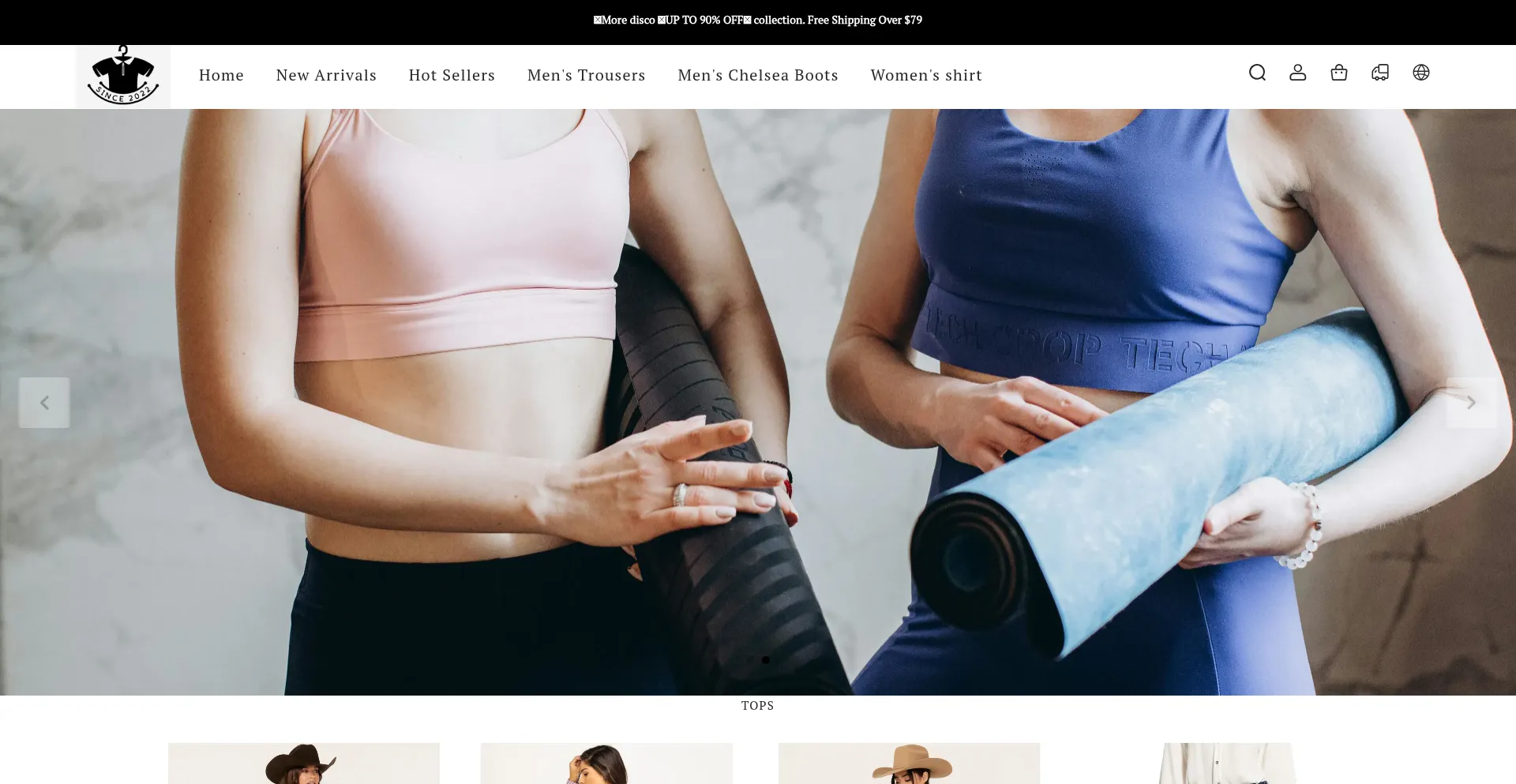 Website screenshot of Aloyogaoutfit.com