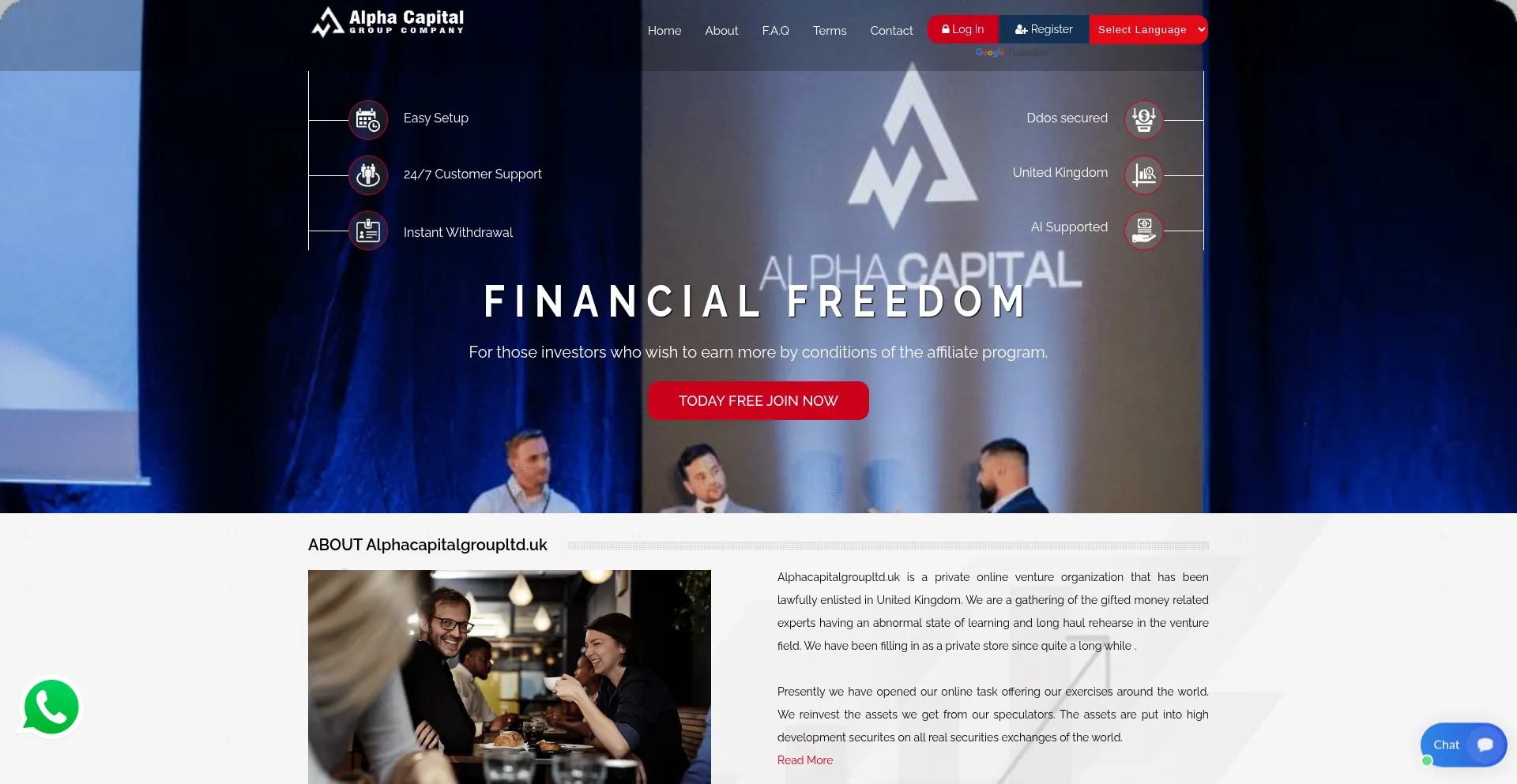 Is Alphacapitalgroupltd.uk Safe?