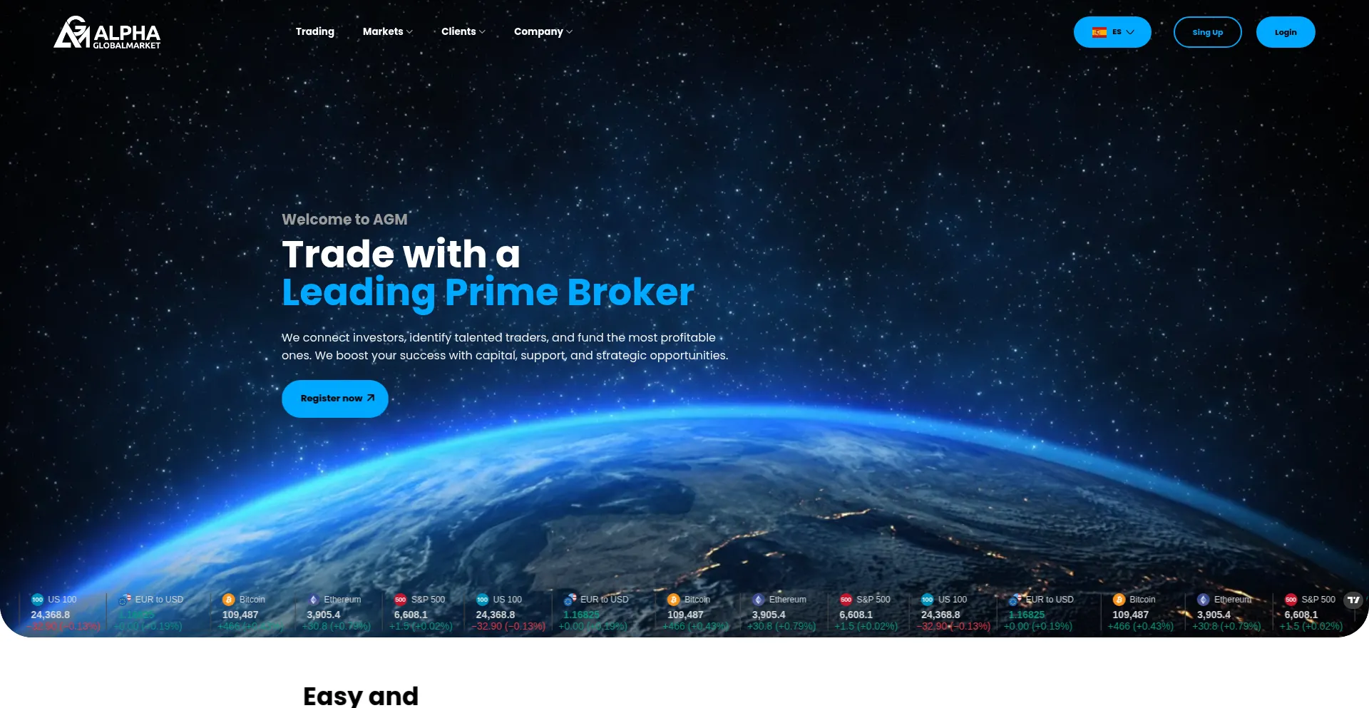 Alphaglobalmarket.io Screenshot