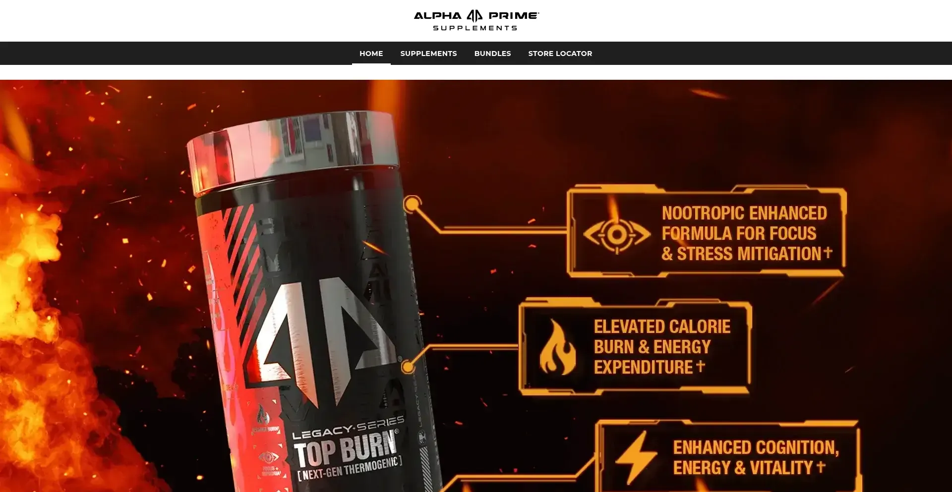 Alphaprimesupps.com Screenshot