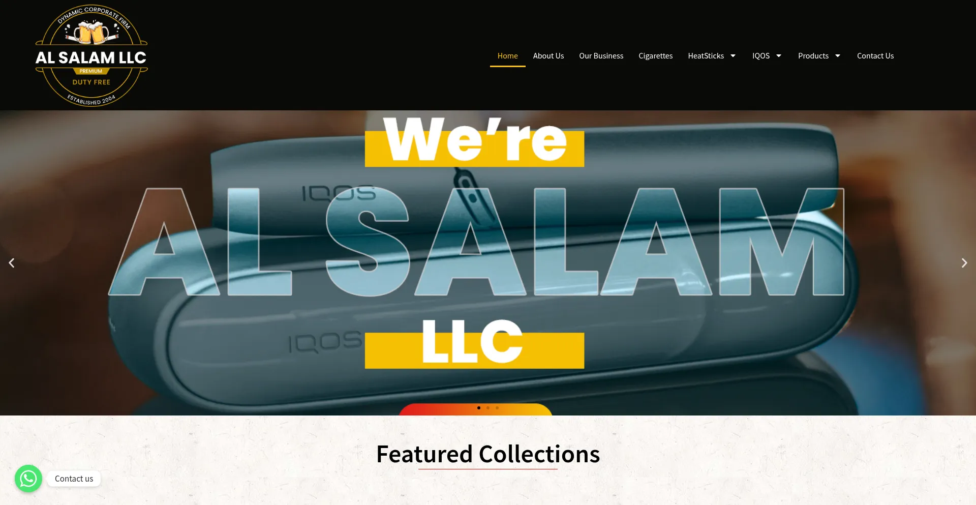 Alsalamllc.com Screenshot