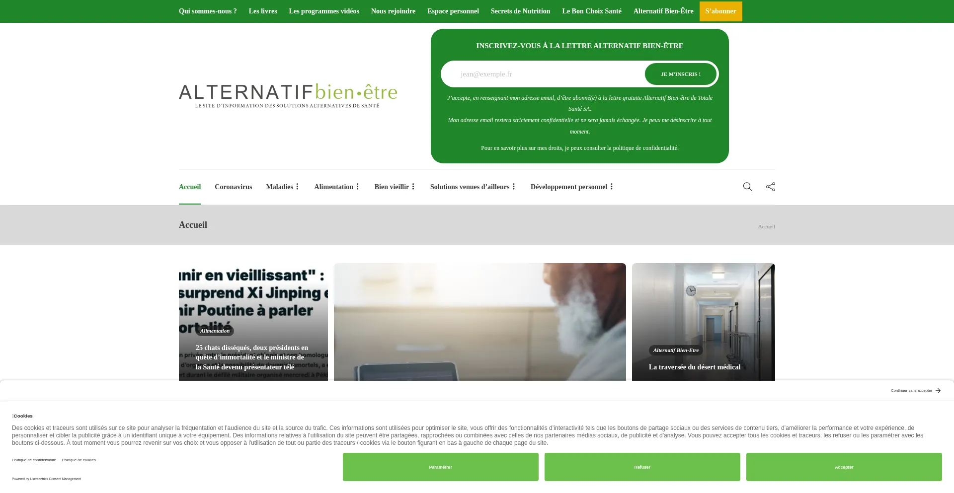 Is Alternatif-bien-etre.com Safe?