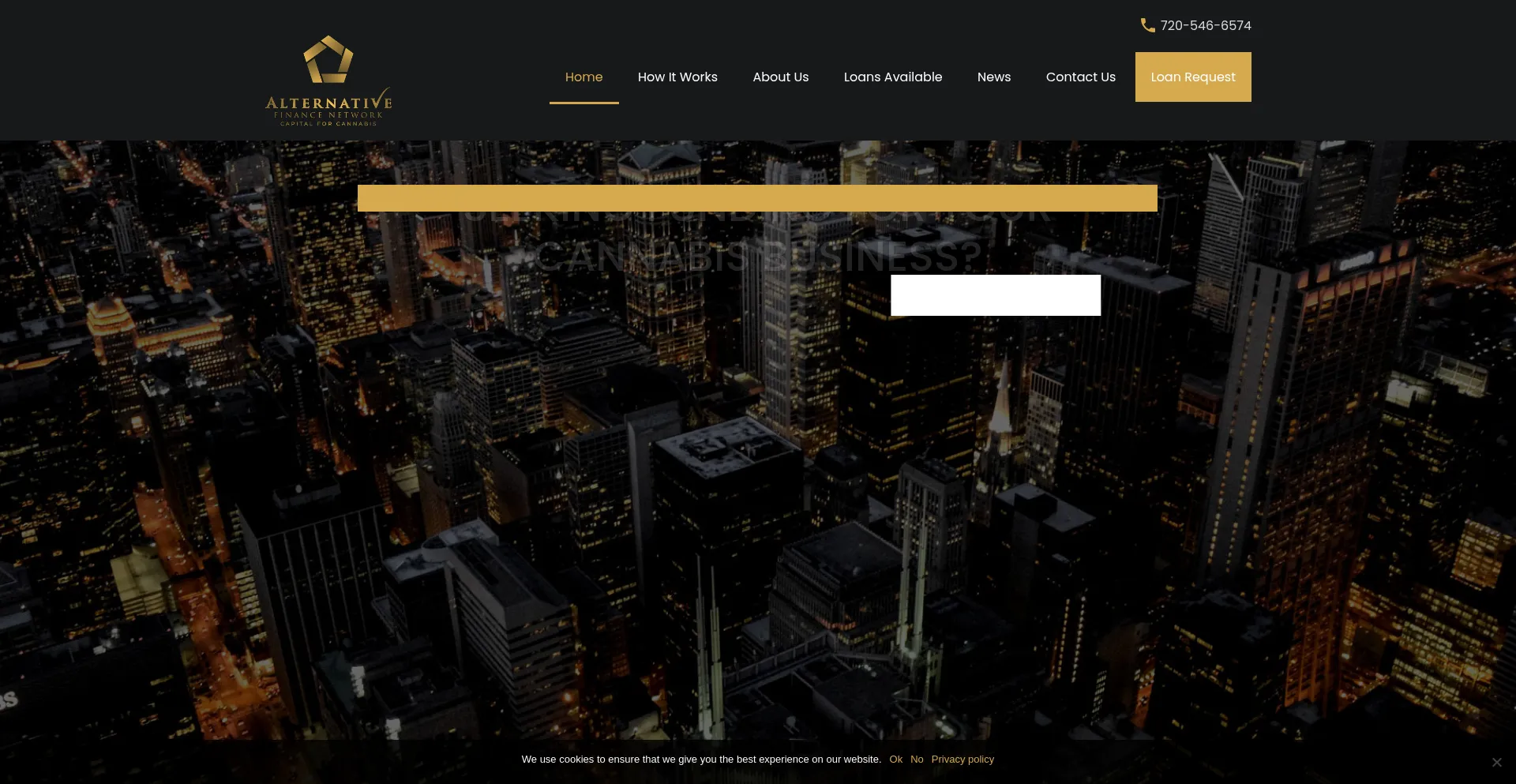 Website screenshot of Altfinnet.com