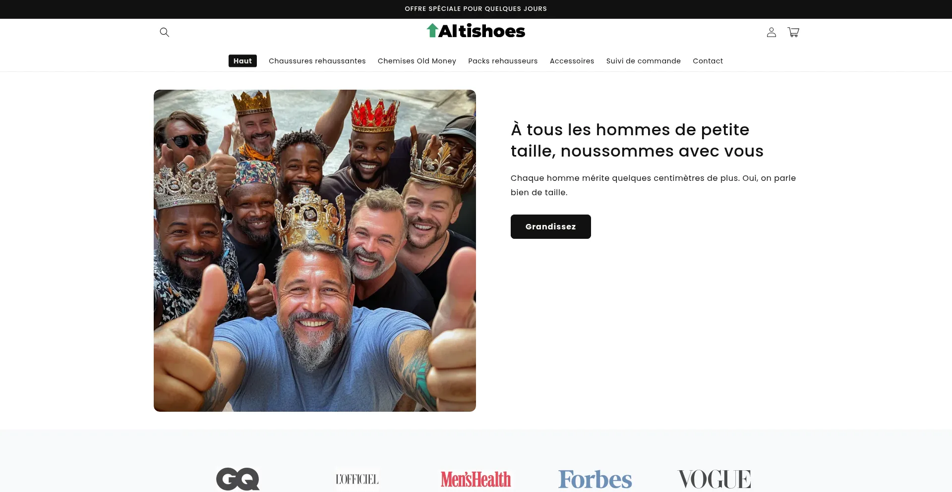 Altishoes.fr Screenshot