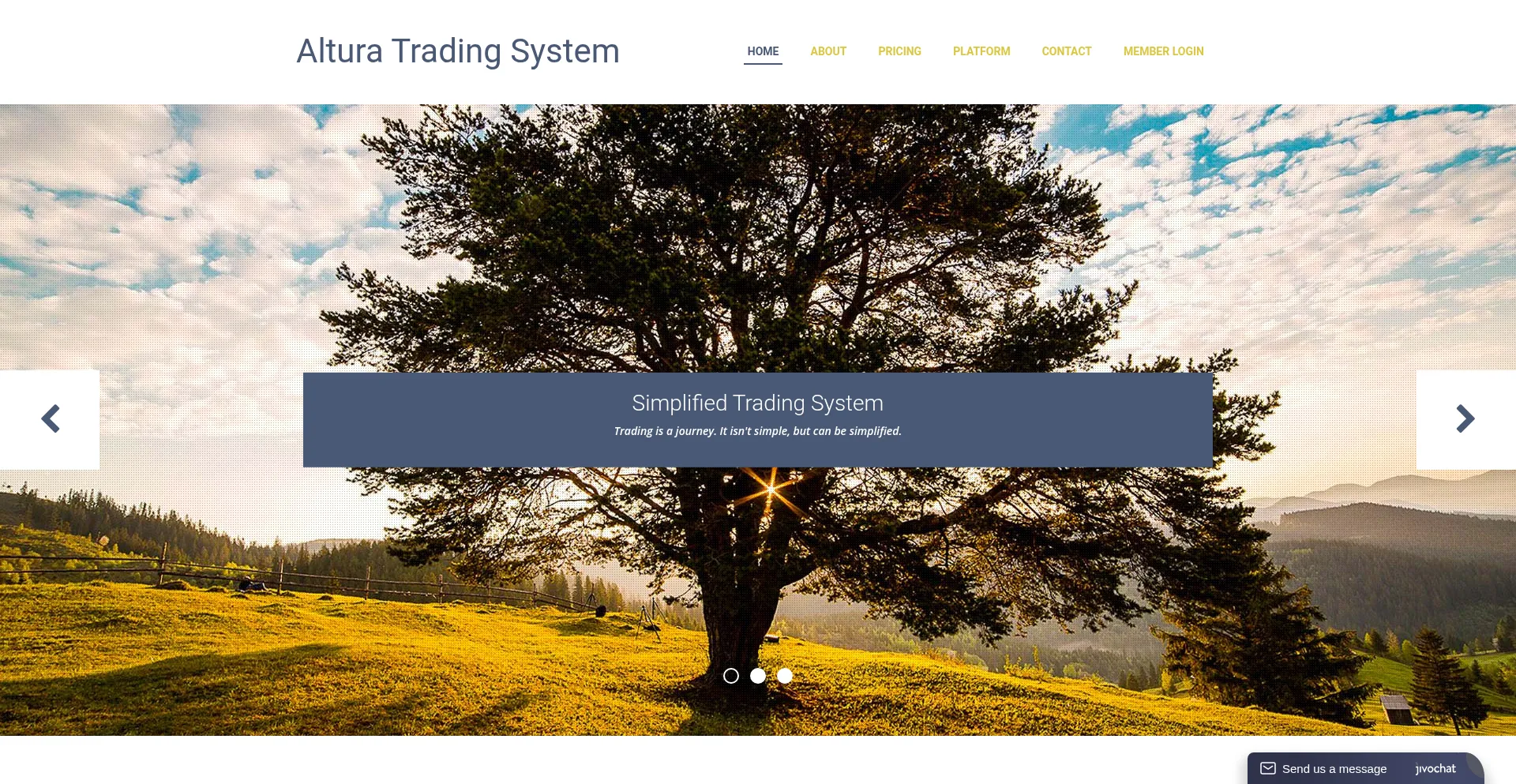 Alturatrading.com Screenshot