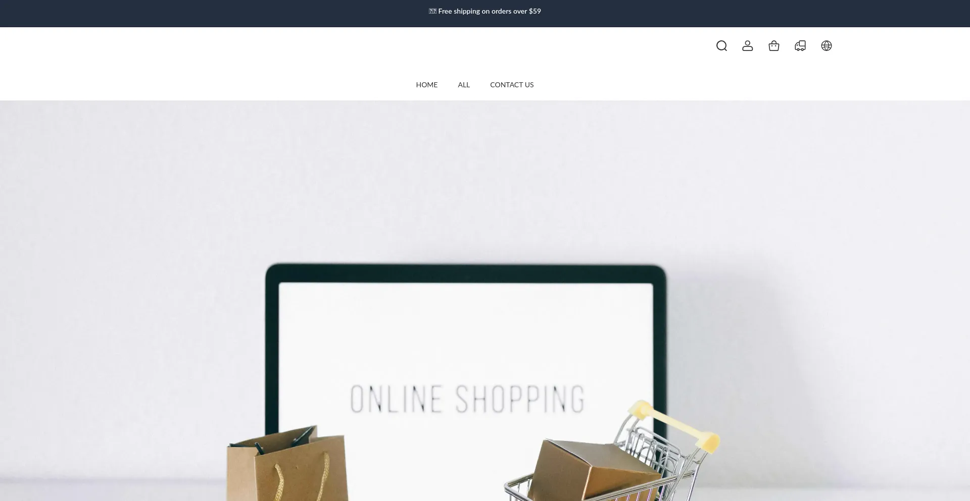 Website screenshot of Amaboxwholesale.com