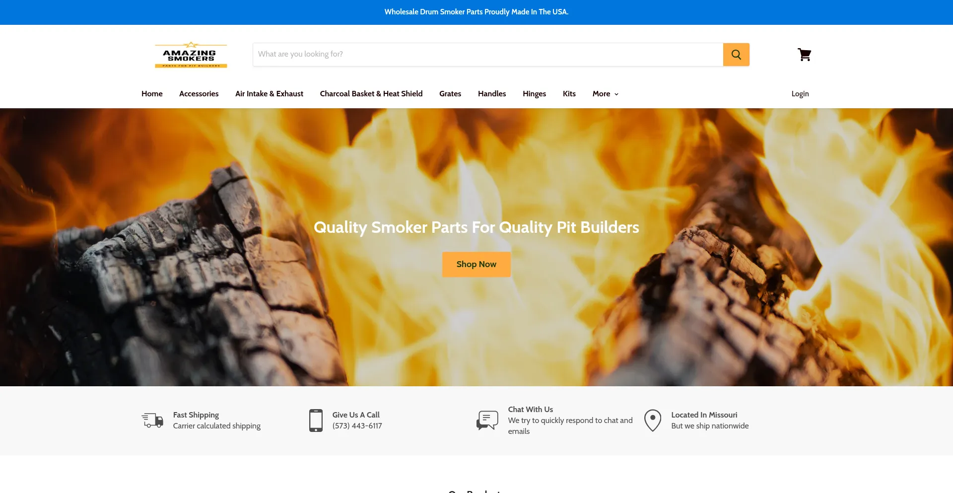 Amazingsmokers.com Screenshot
