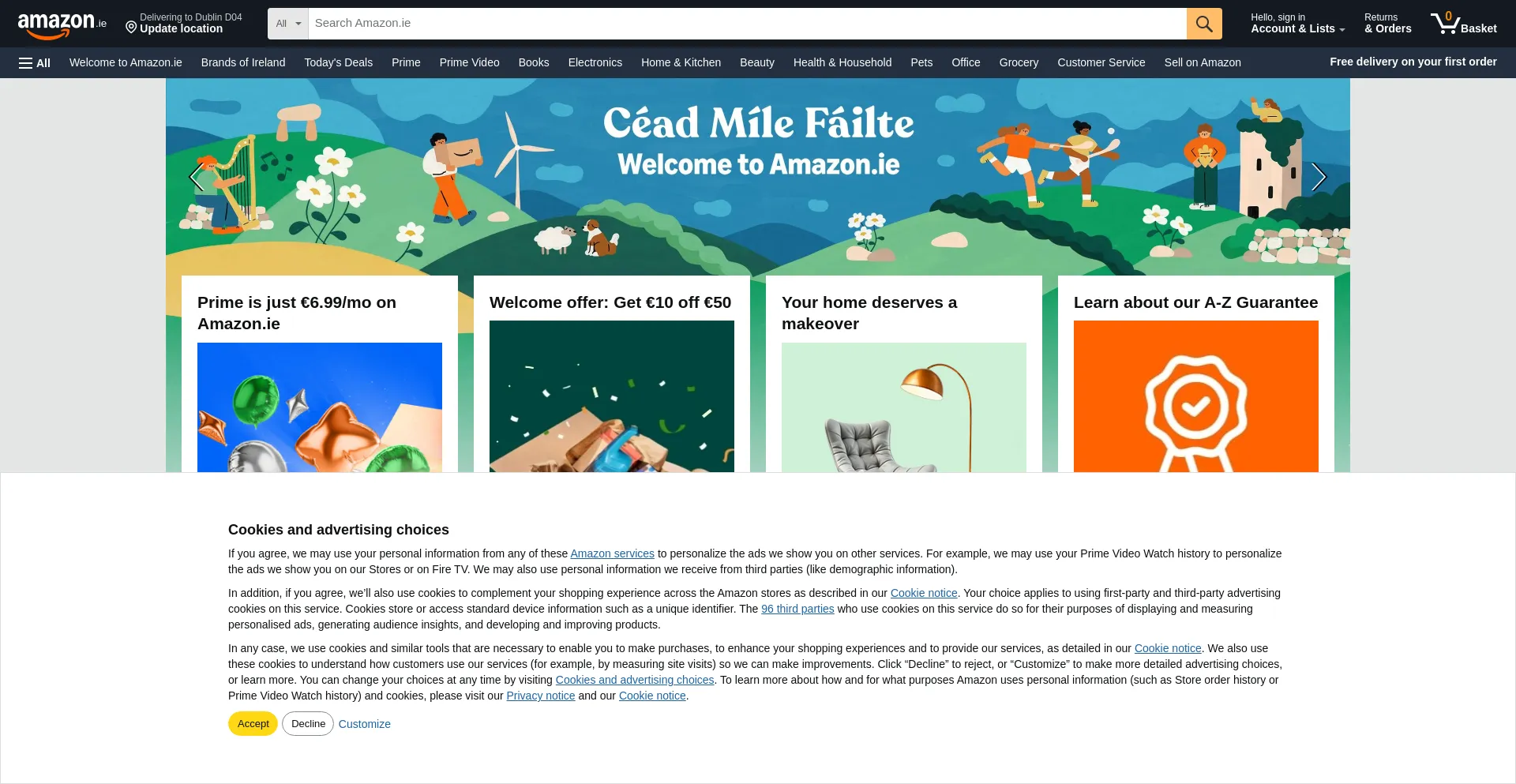 Is Amazon.ie Safe?