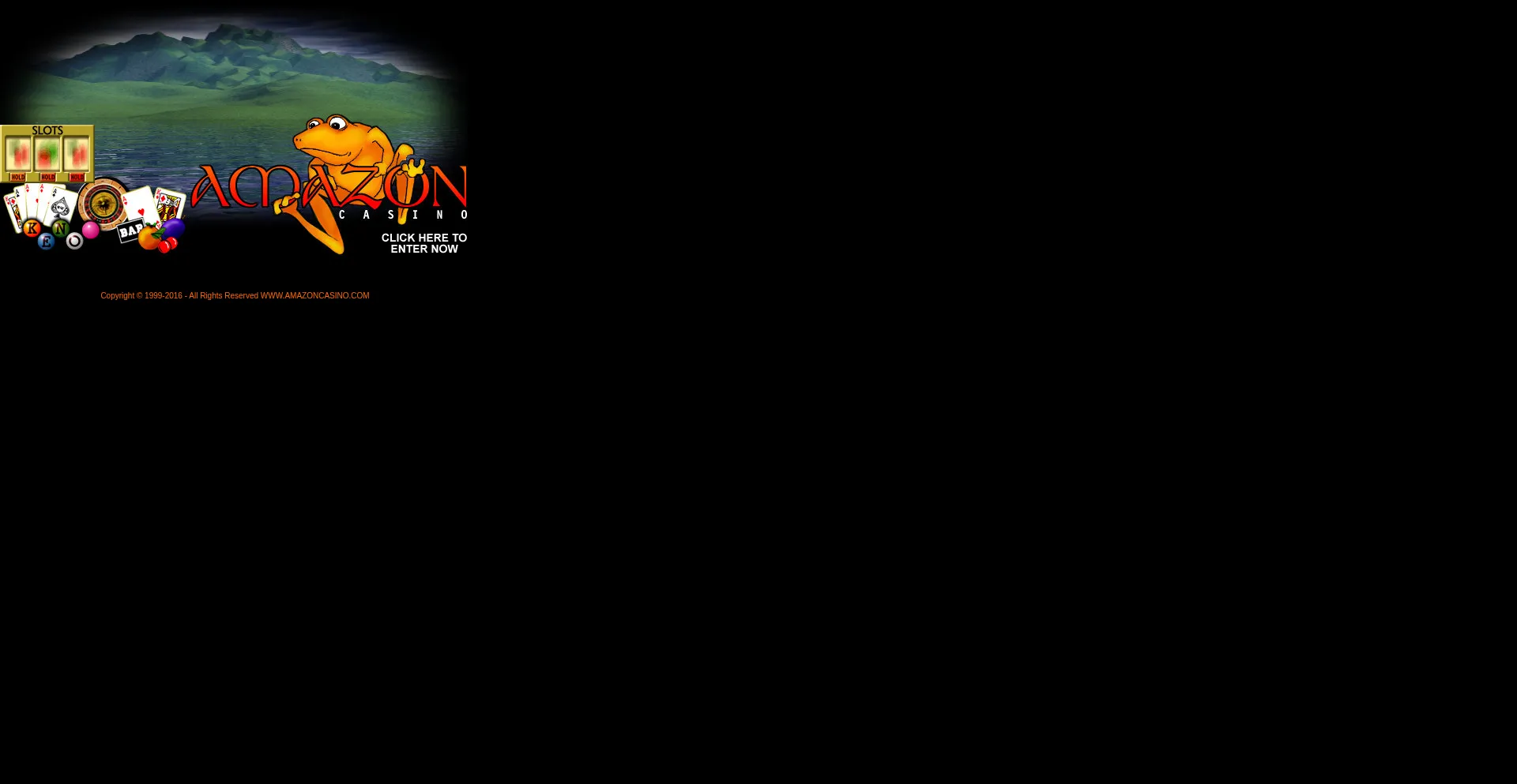 Amazoncasino.com Screenshot