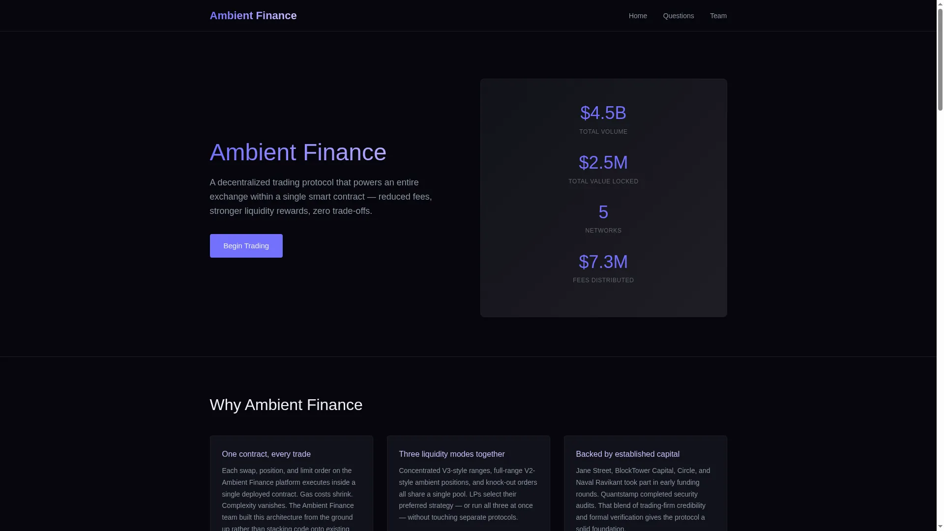 Ambientfinance.org