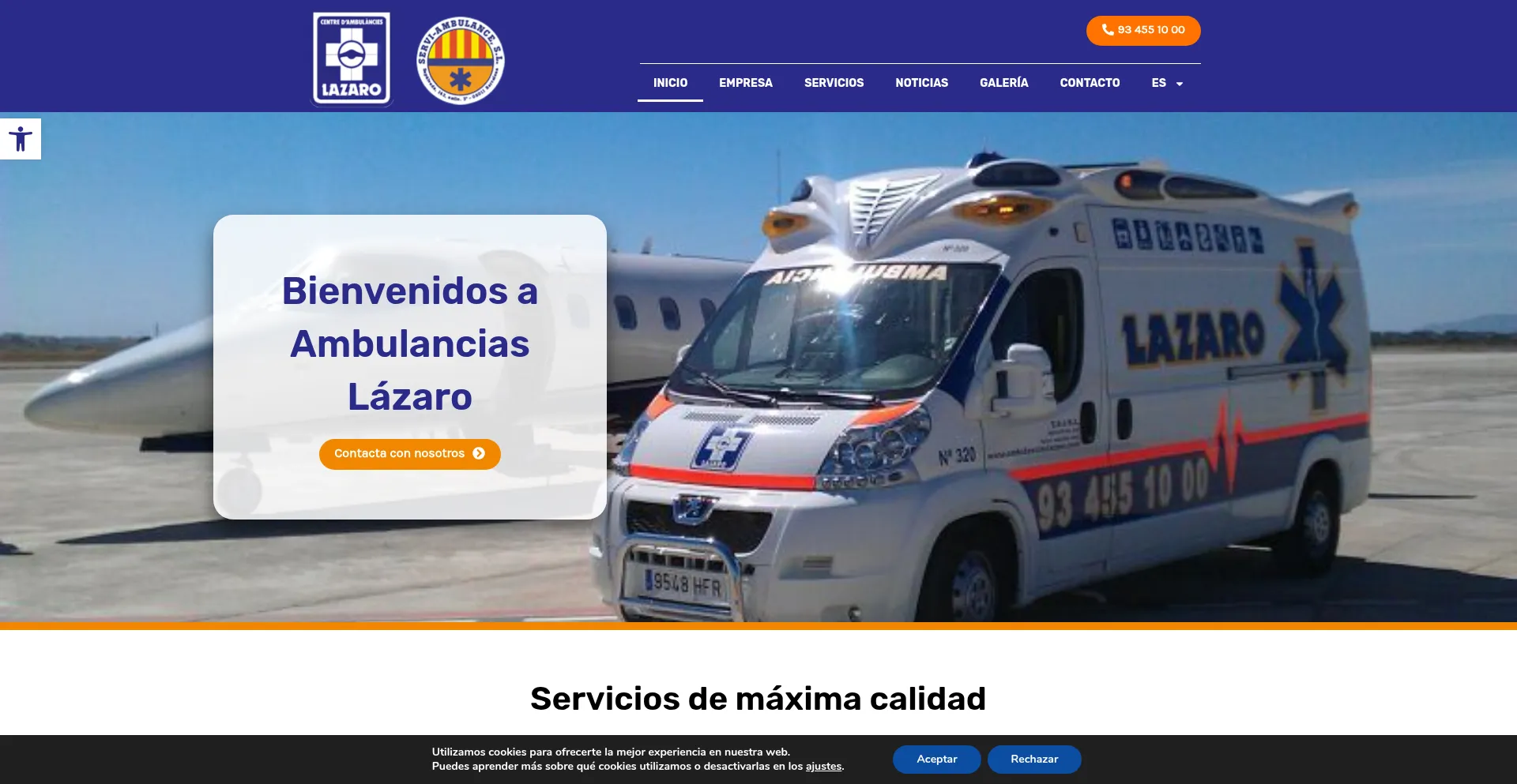 Ambulanciaslazaro.com