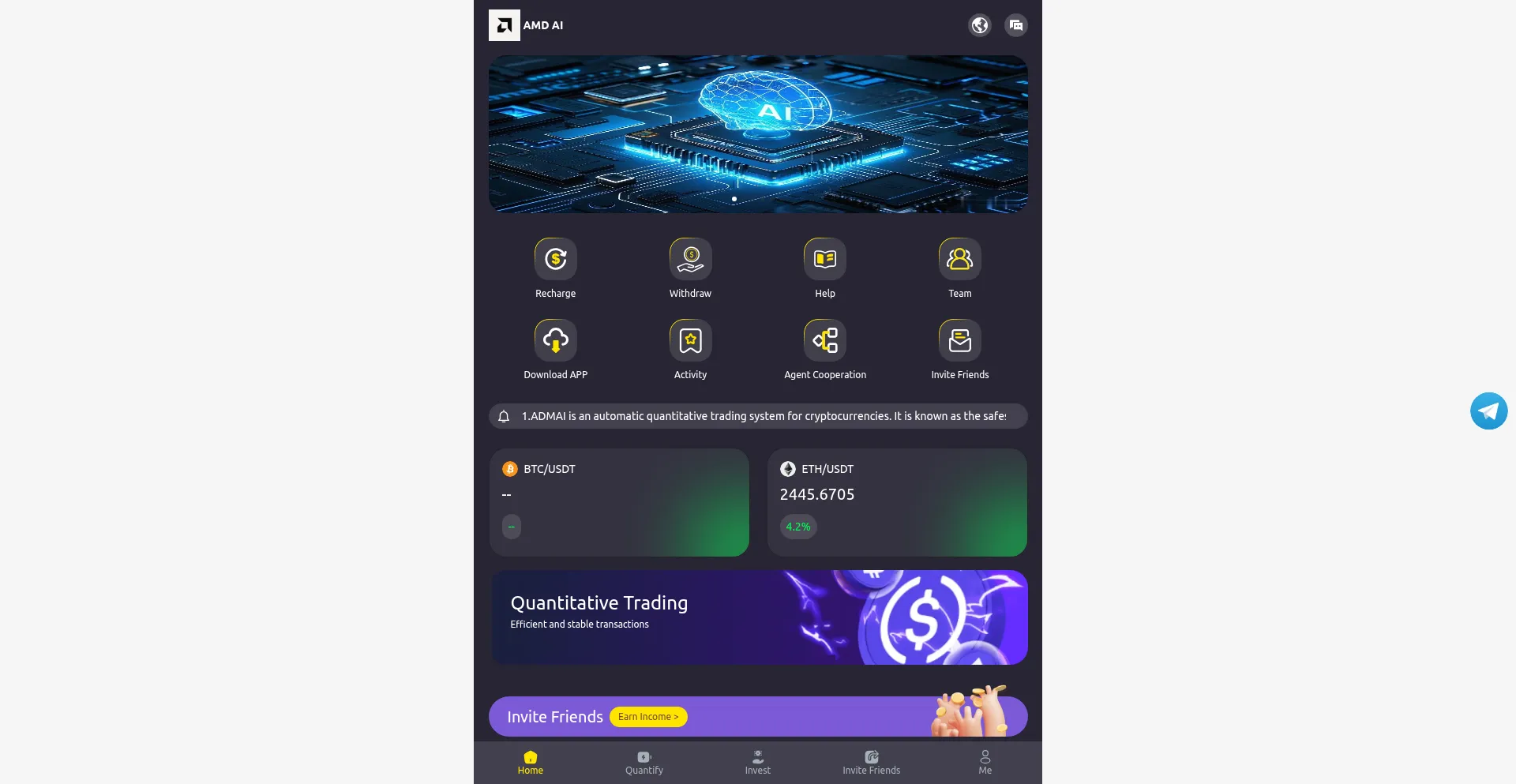 Website screenshot of Amdai001.com