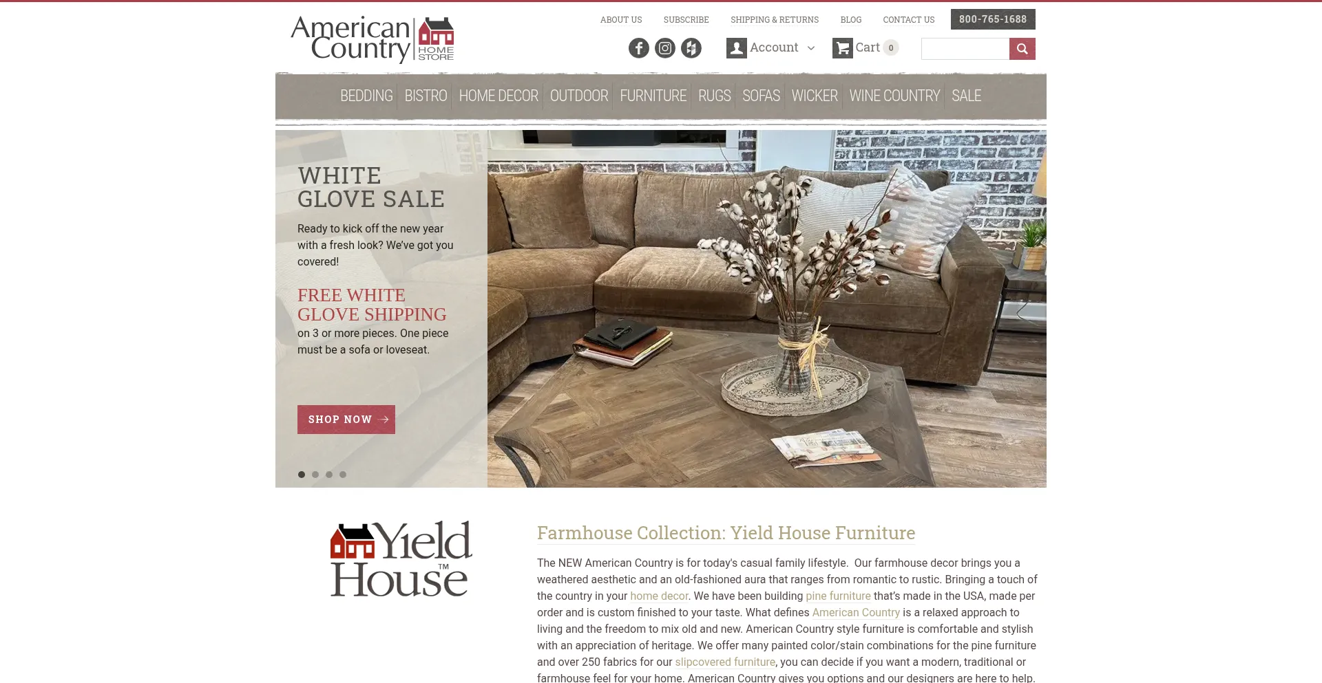 Americancountryhomestore.com