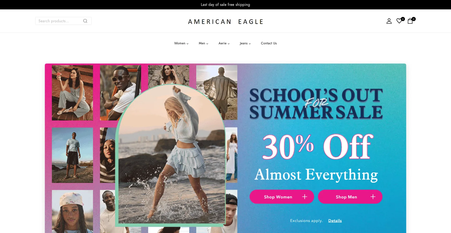 Website screenshot of Americaneaglles.vip