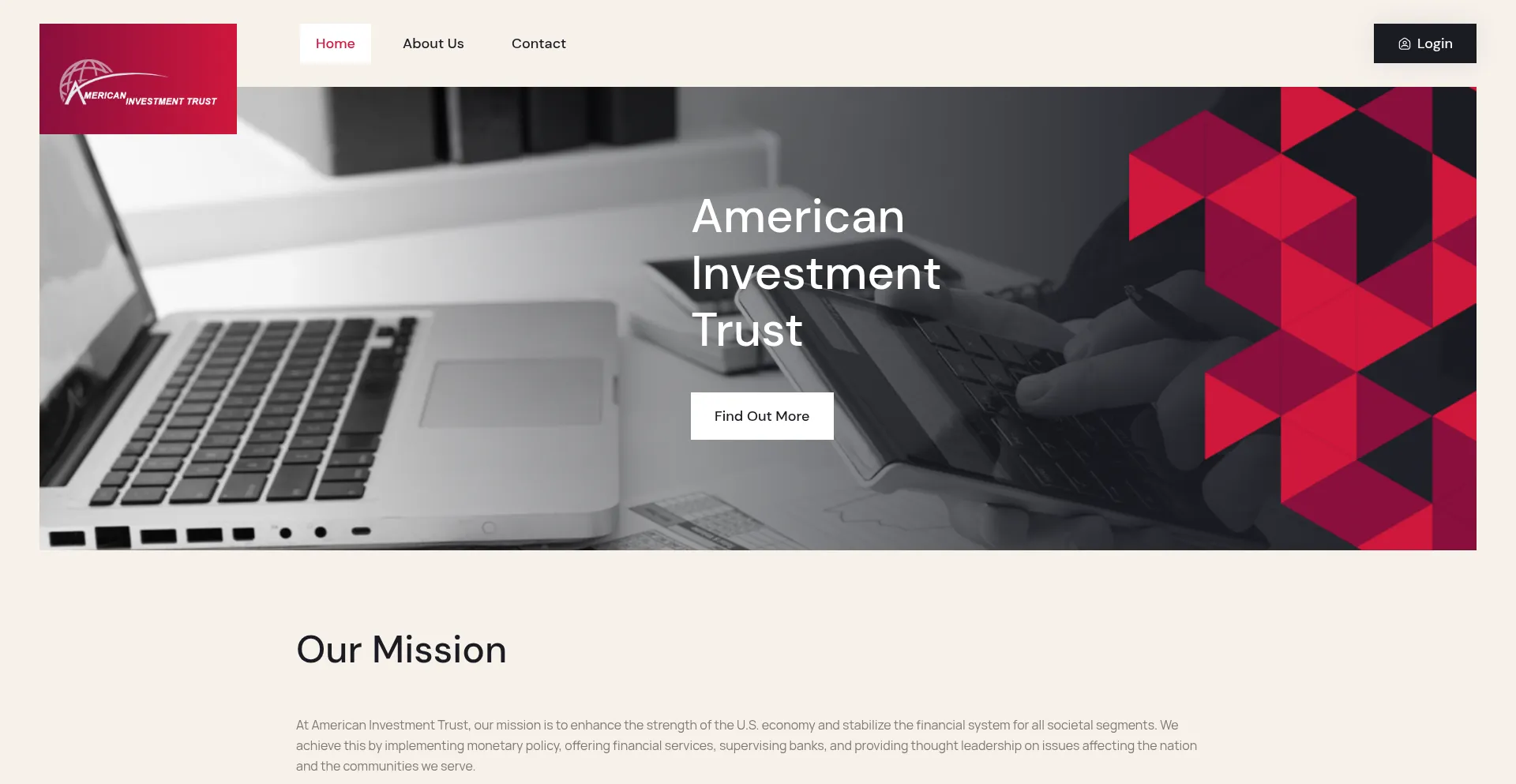 Americaninvestmenttrust.com Screenshot
