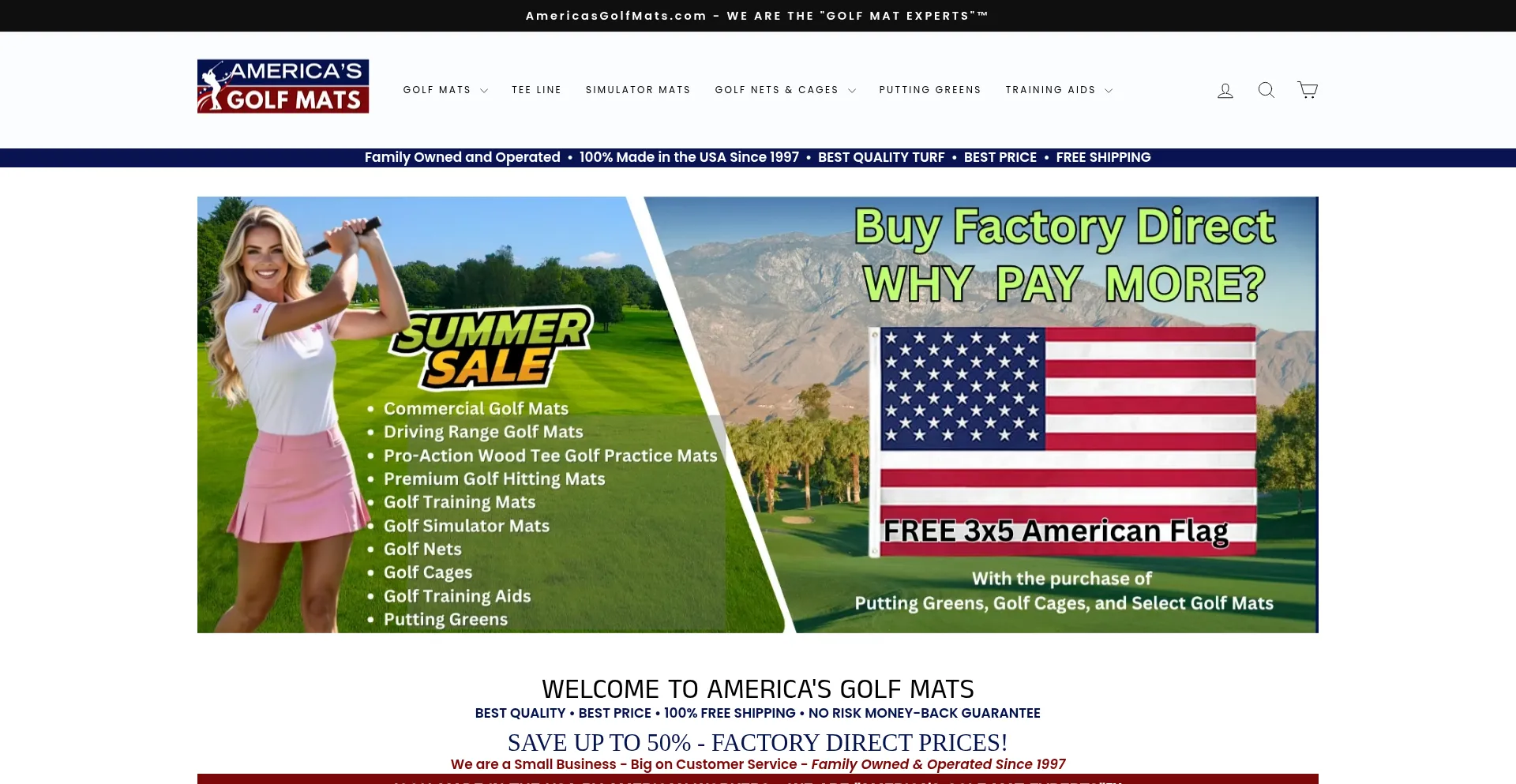 Americasgolfmats.com