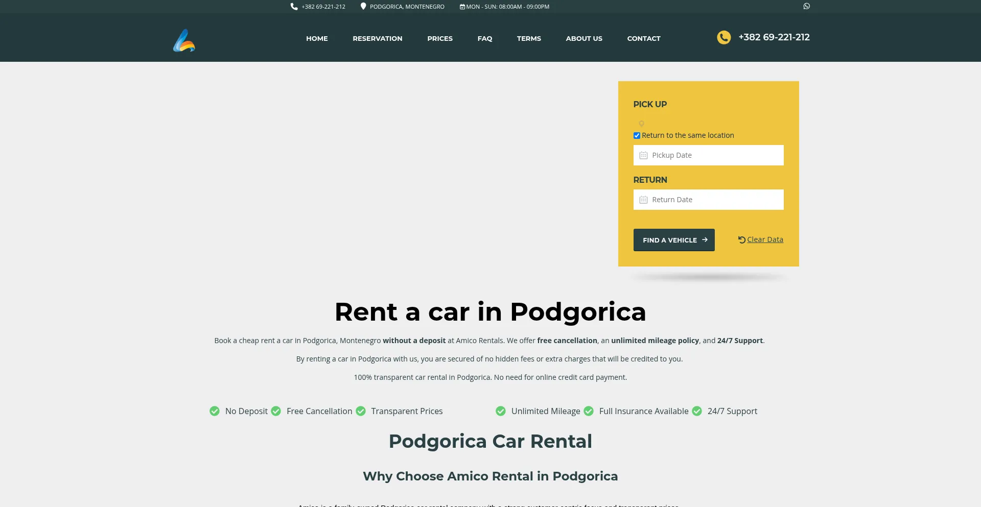 Amico-rental.com