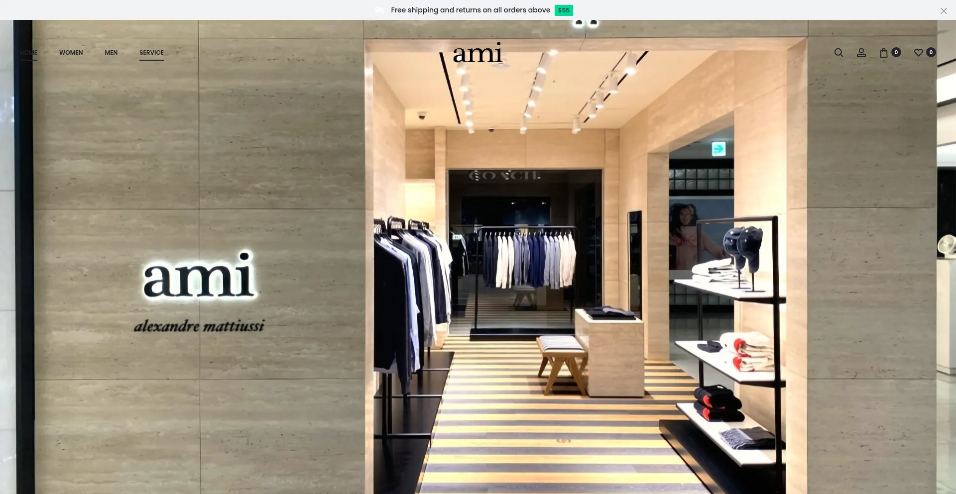 Amiparisus.us Screenshot