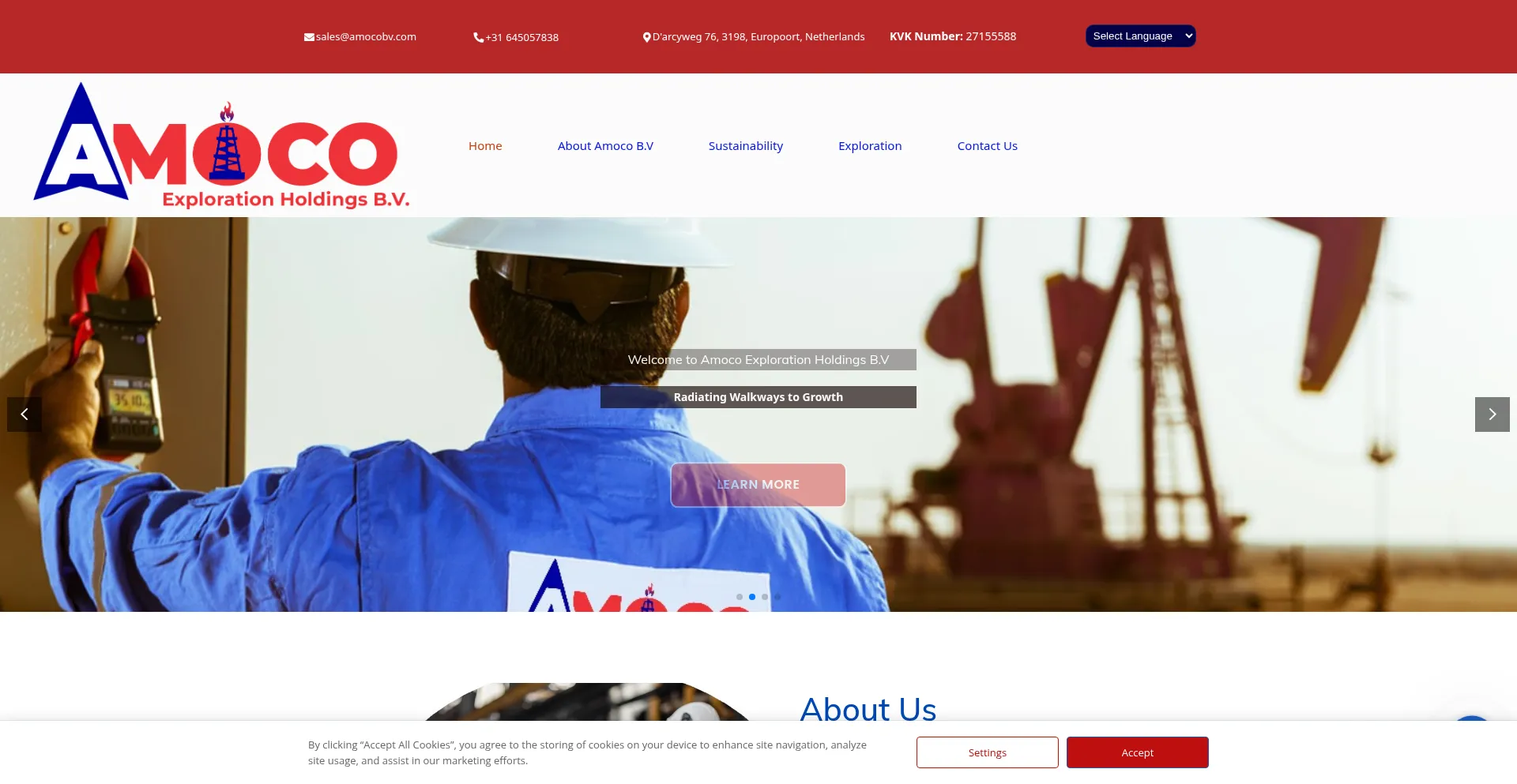 Amocoexplorationholdingbv.com