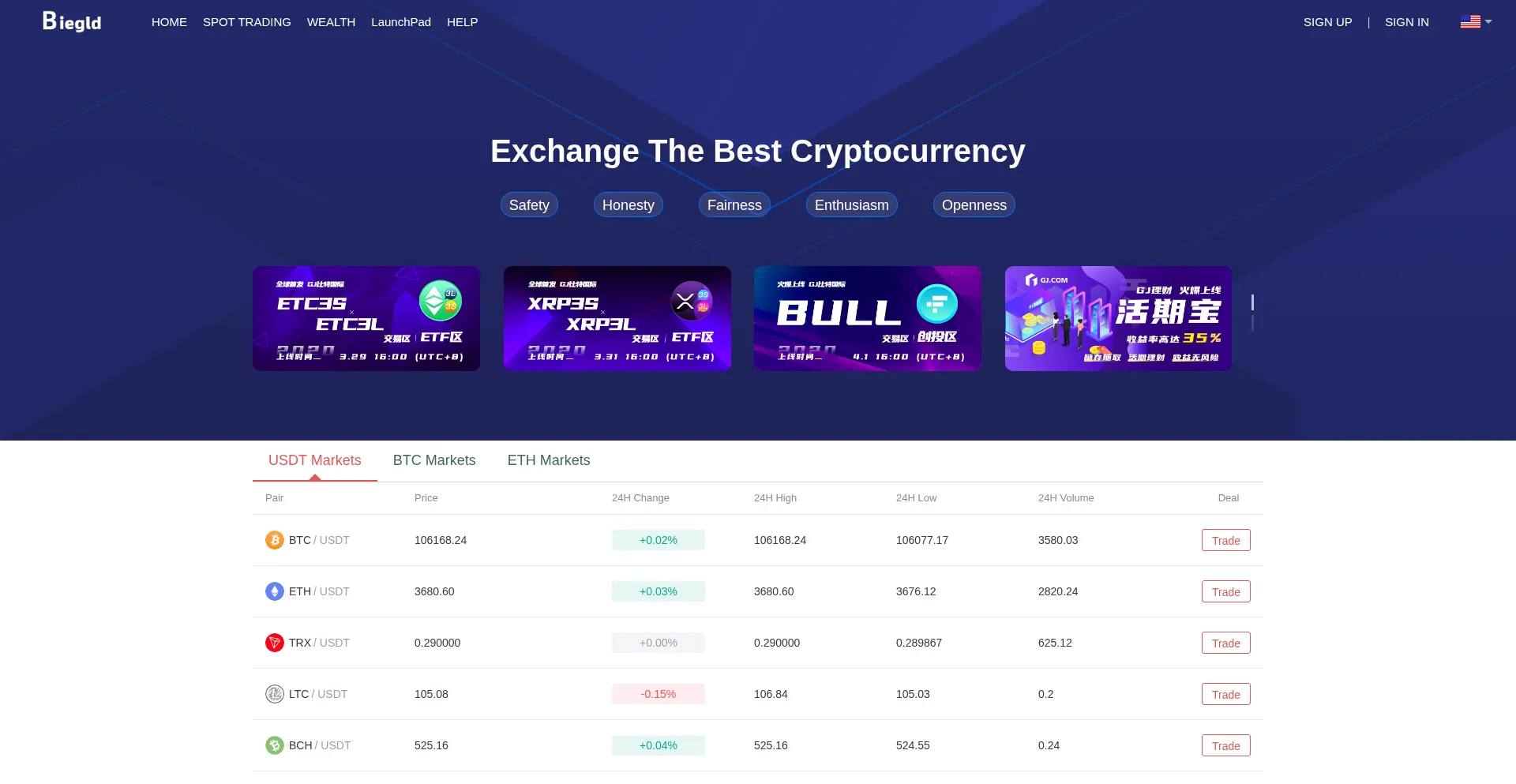 Amonetarycoins.com Screenshot