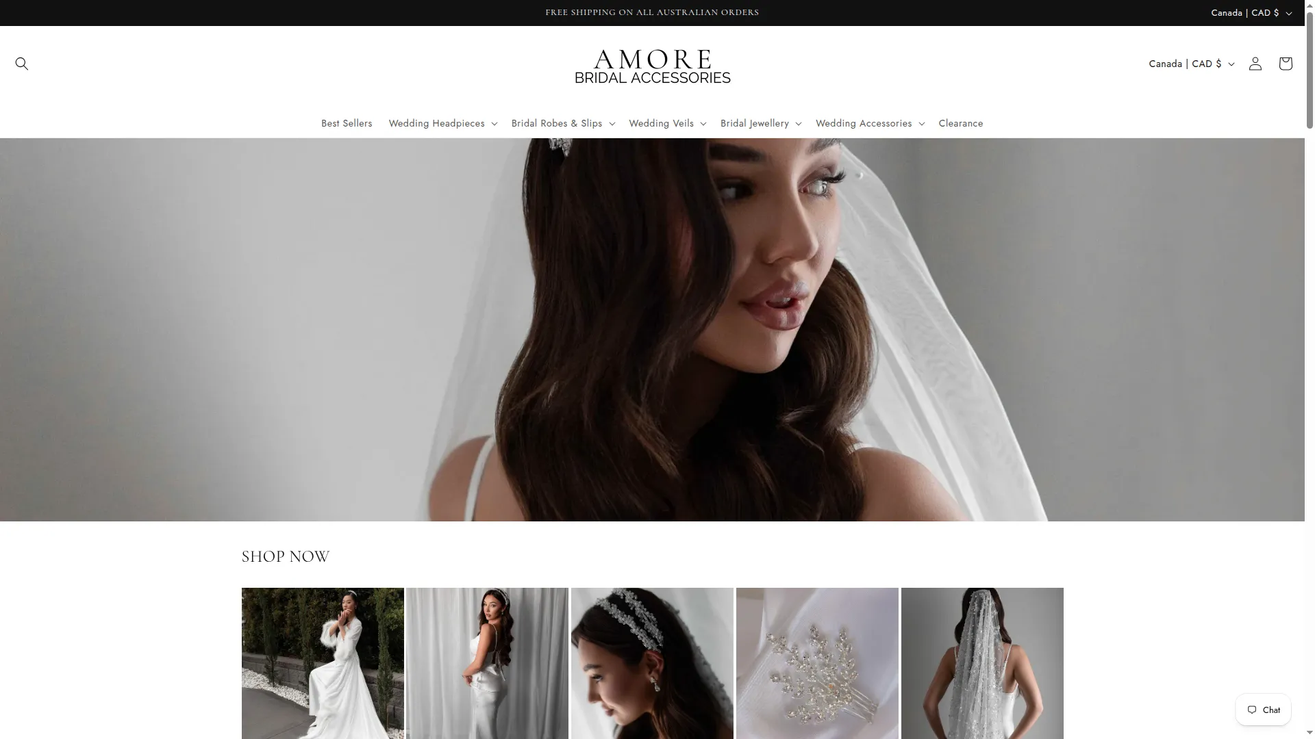 Amorebridalaccessories.com.au