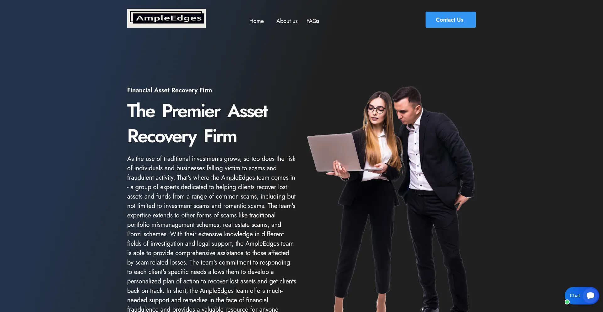Ampleedges.com Screenshot