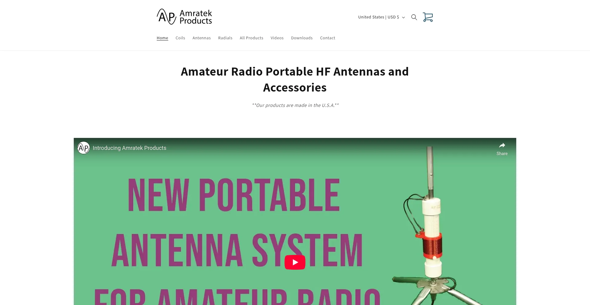 Amratek.com Screenshot