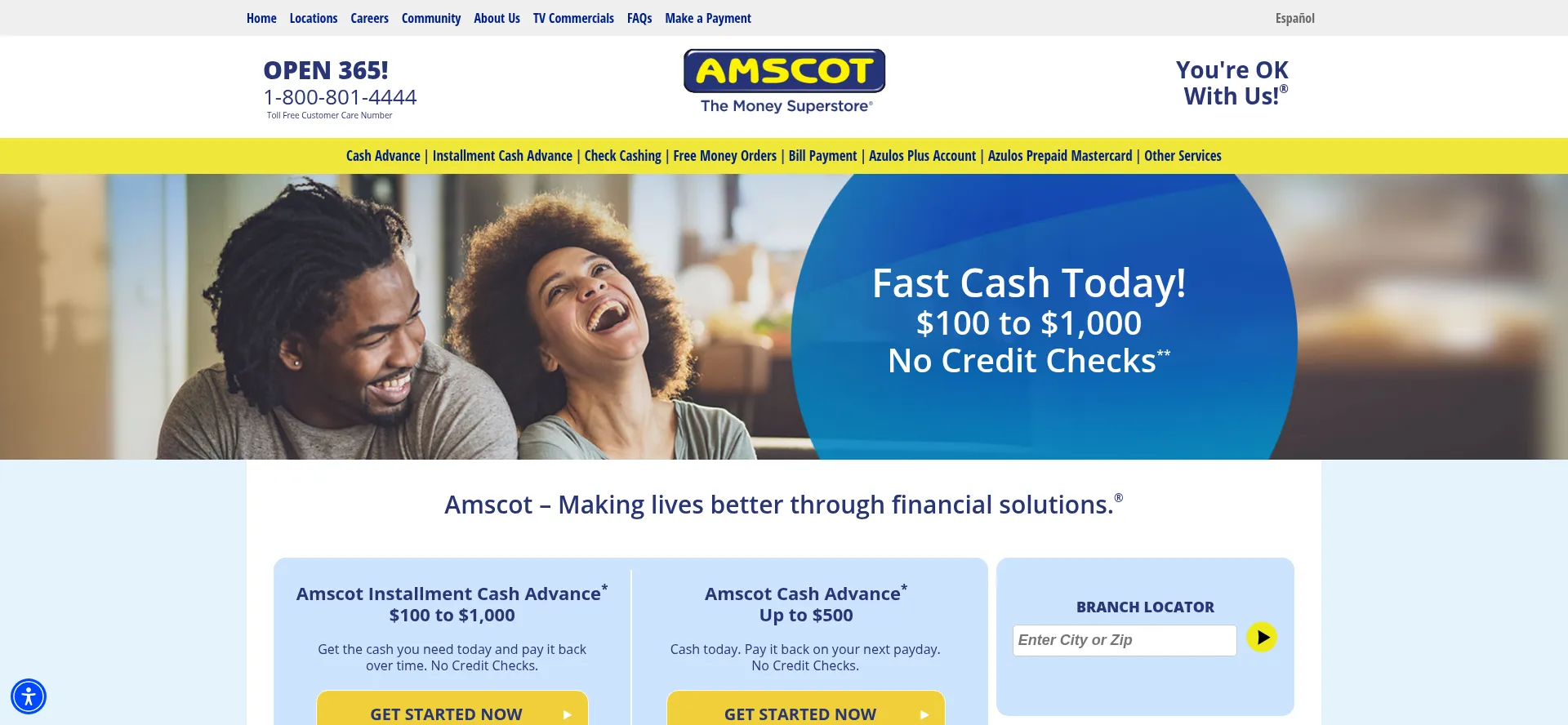Is Amscot.com Safe?