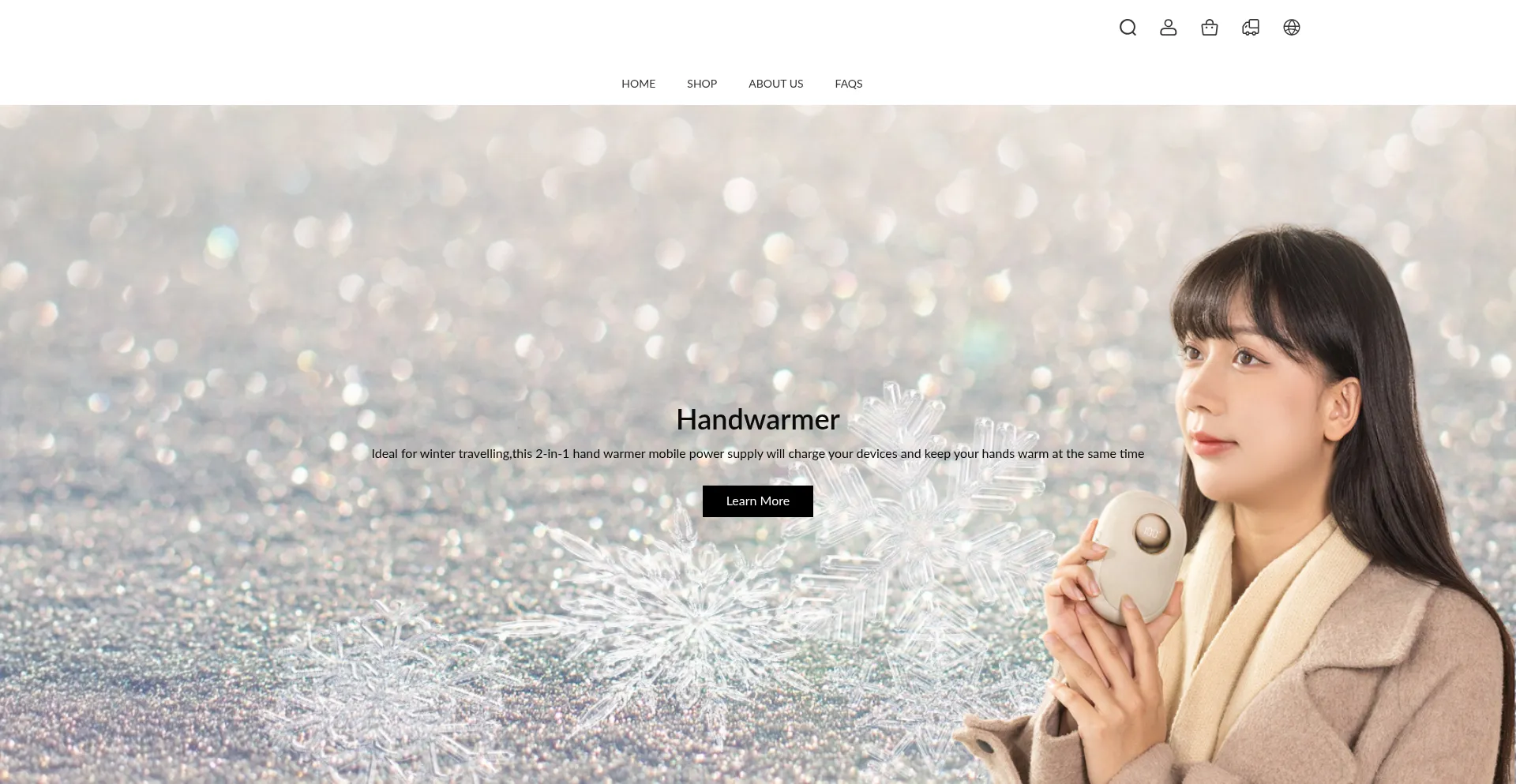 Website screenshot of Amzonnbox.com