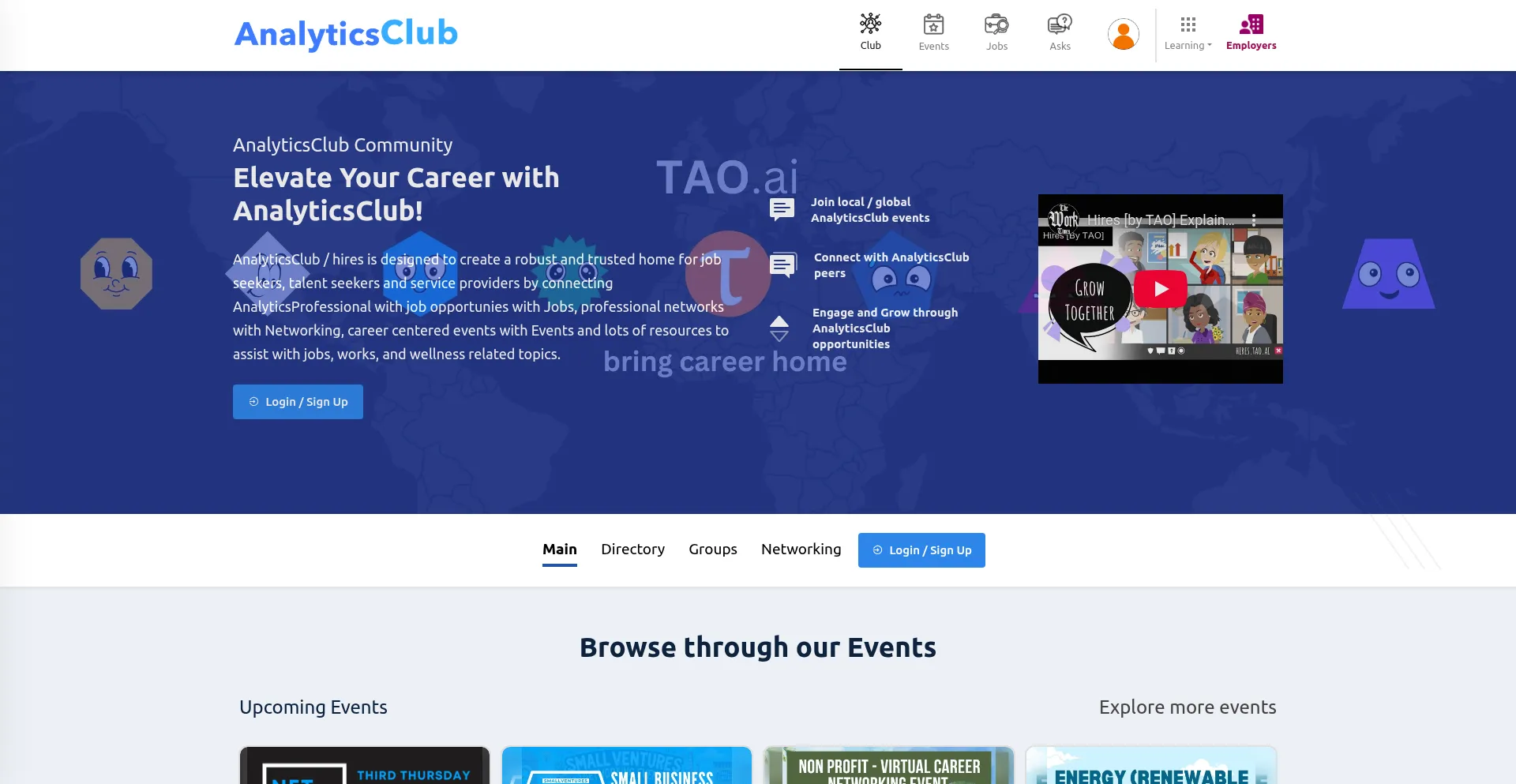 Analyticsclub.com Screenshot