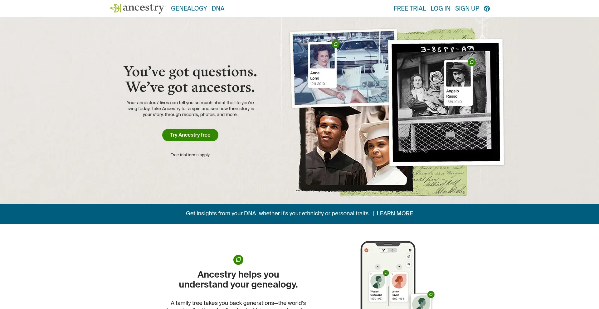 Ancestry.com Screenshot
