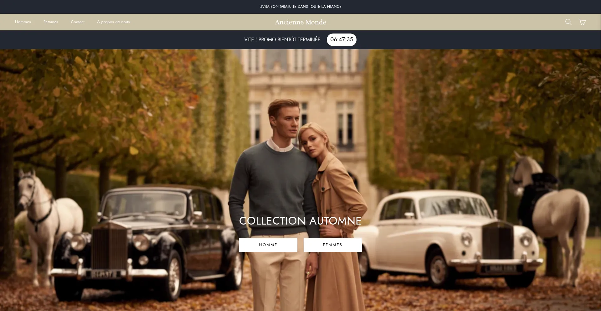 Anciennemonde.fr Screenshot