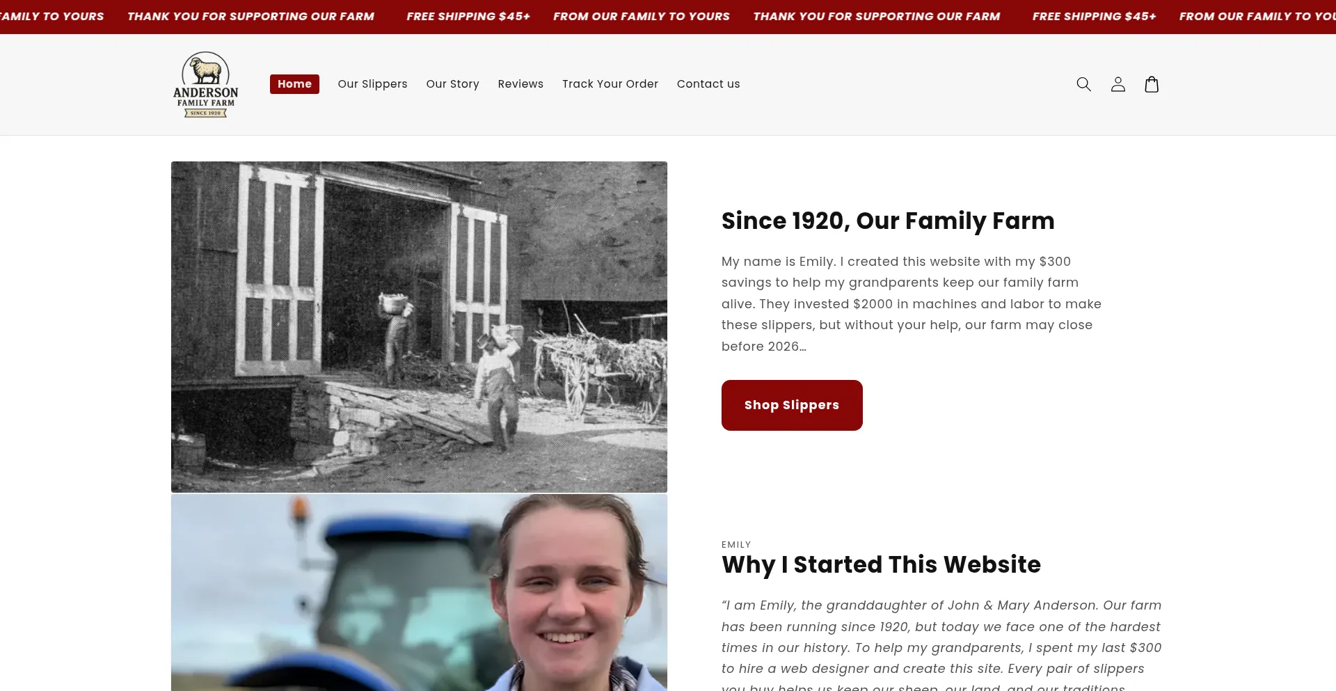 Andersonfamilyslippers.com