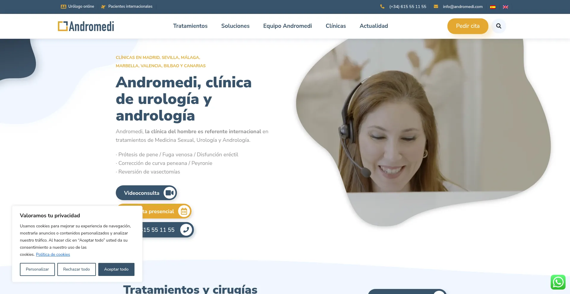 Andromedi.com Screenshot