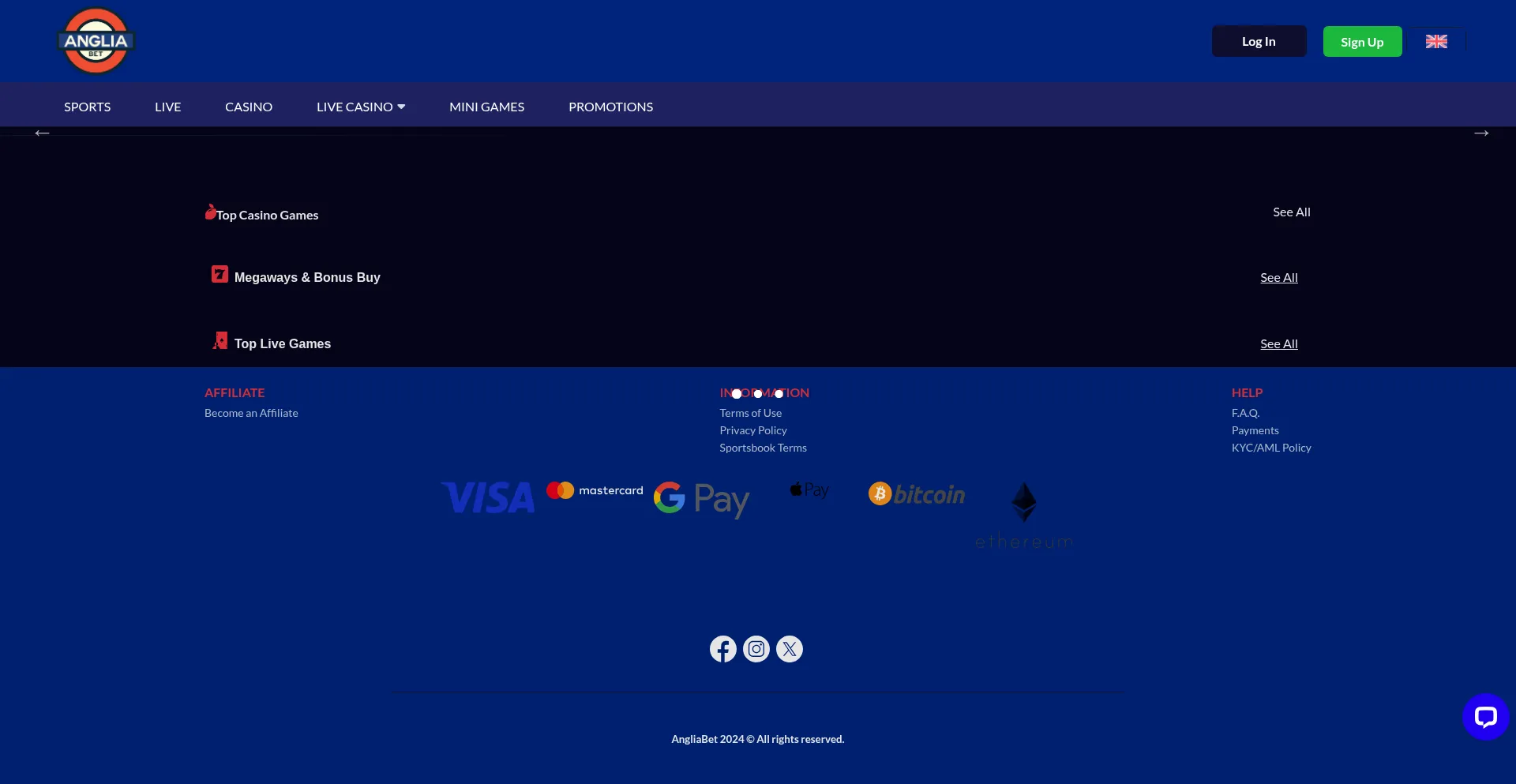Angliabet.com Screenshot