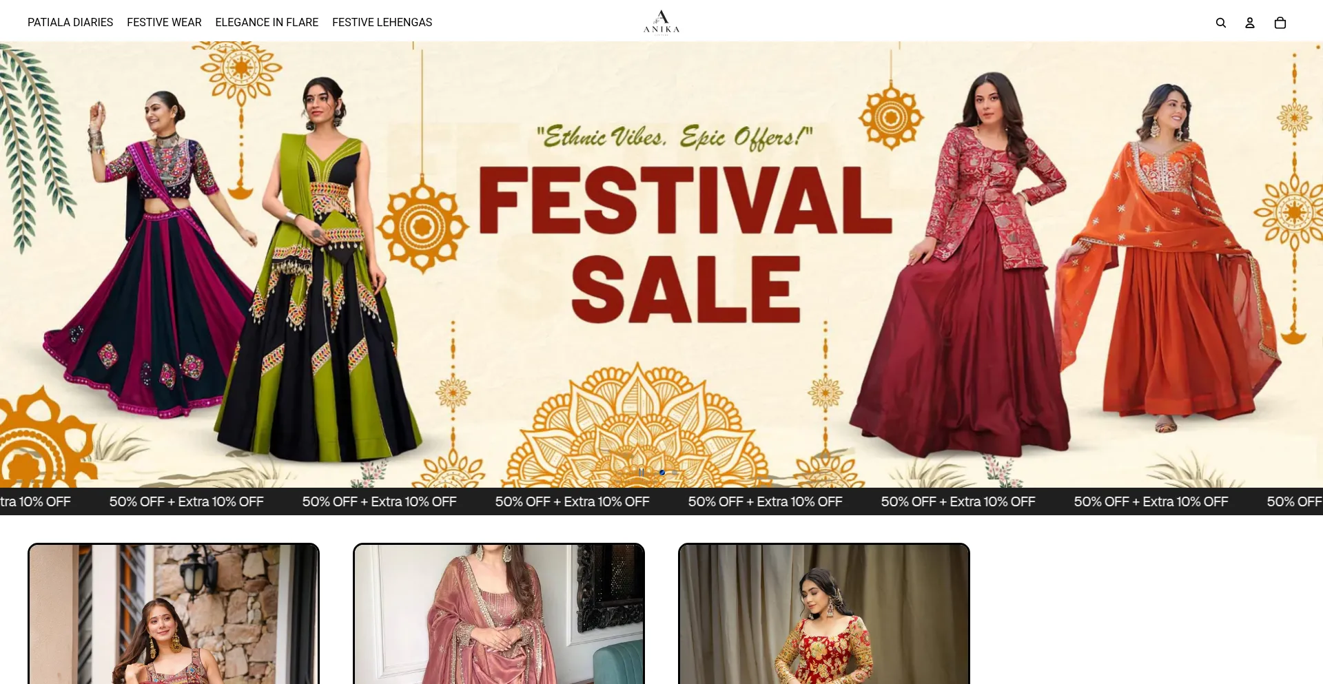 Anikacouture.com Screenshot
