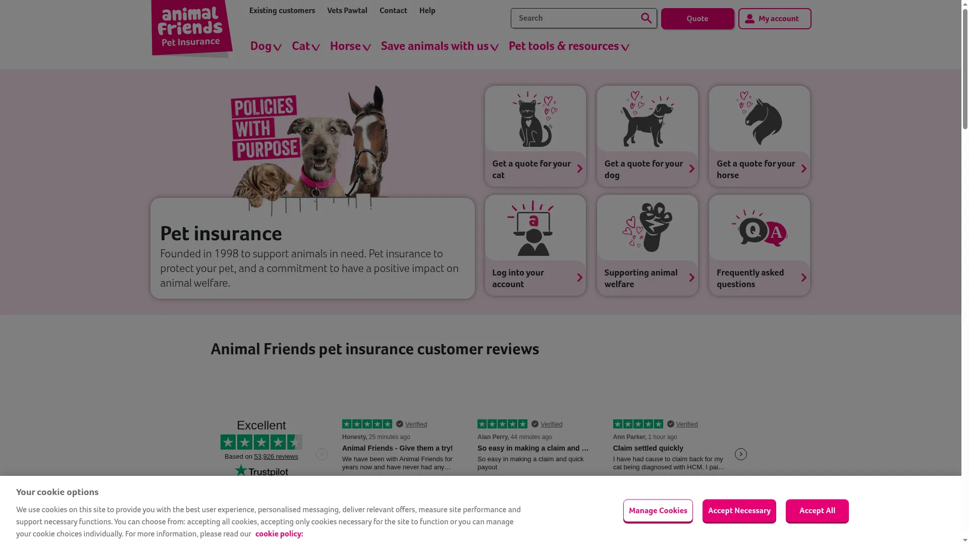 Animalfriends.co.uk
