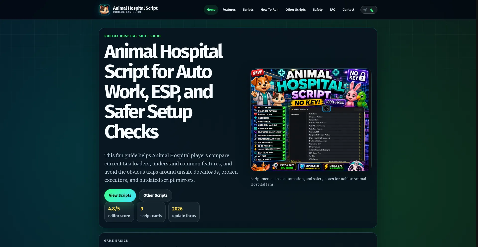 Animalhospitalscript.site