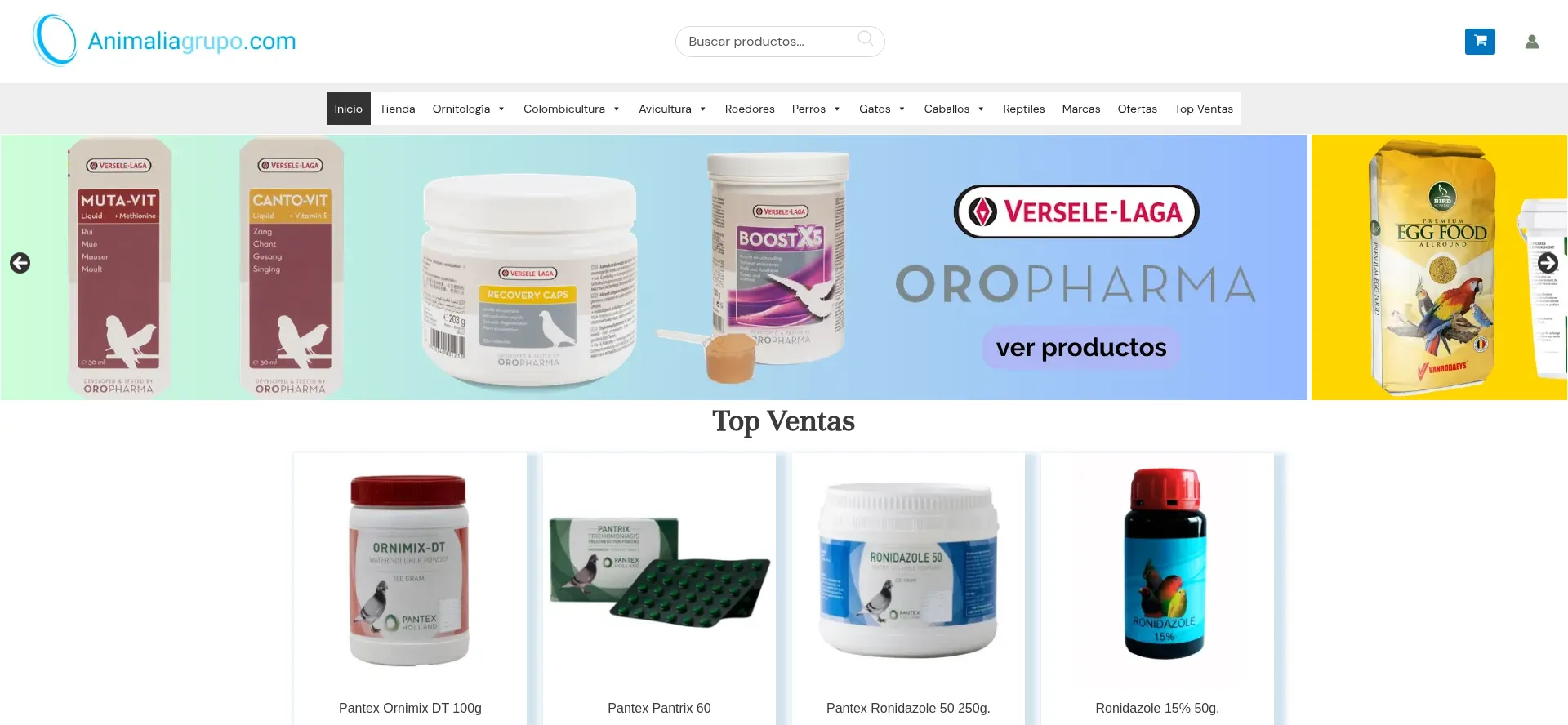 Animaliagrupo.com Screenshot