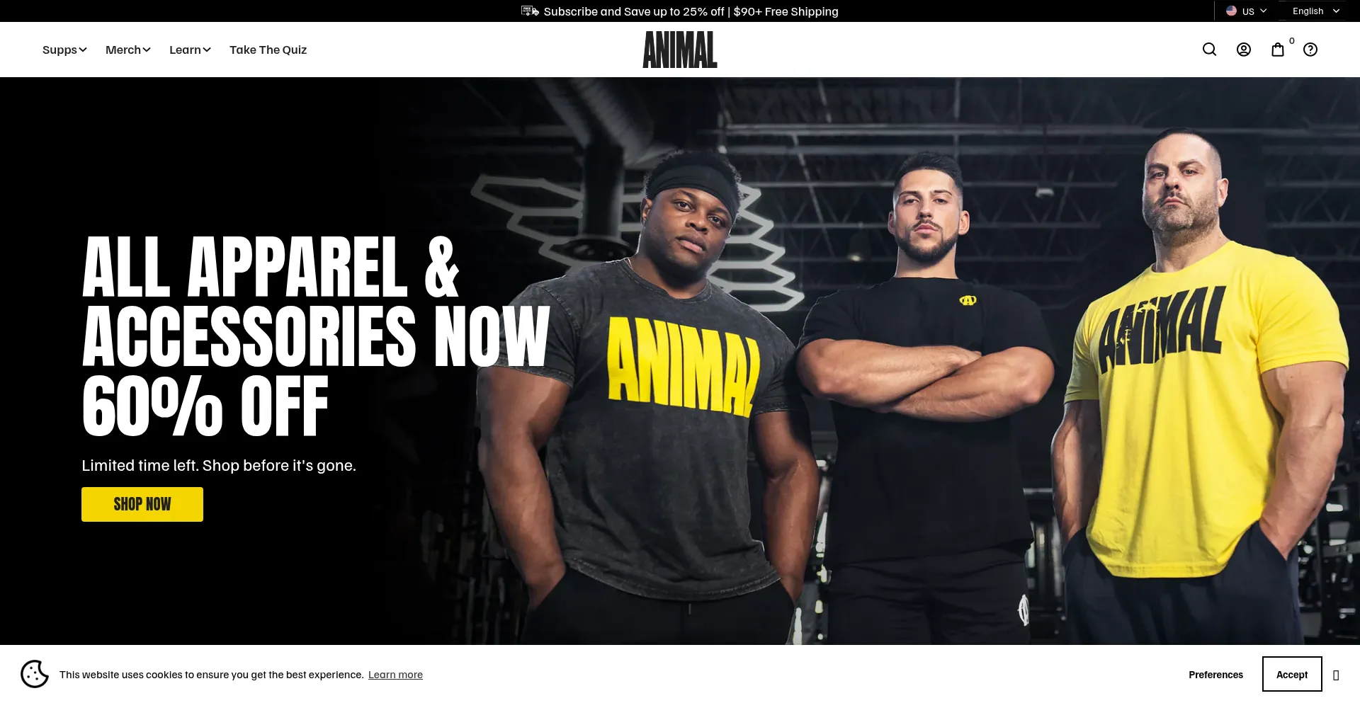 Website screenshot of Animalpak.com