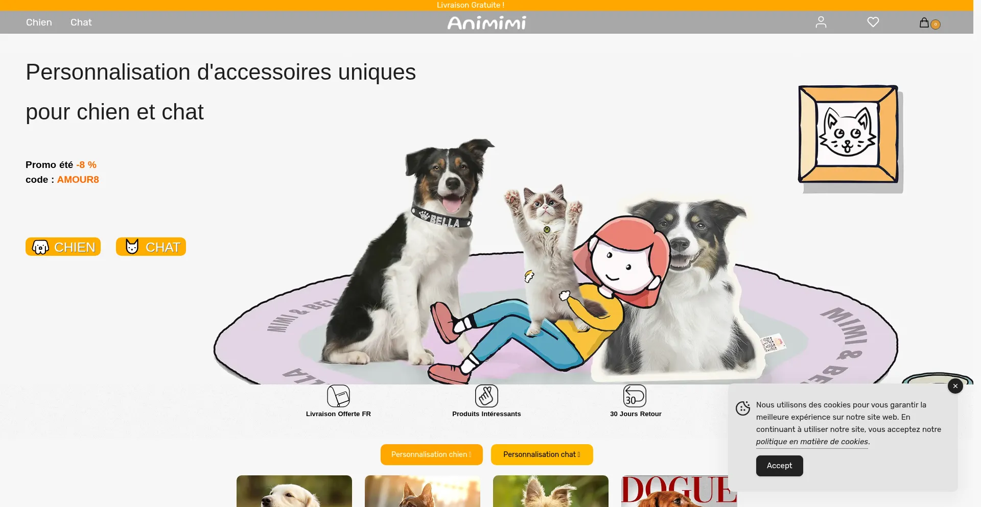 Animimi.fr Screenshot