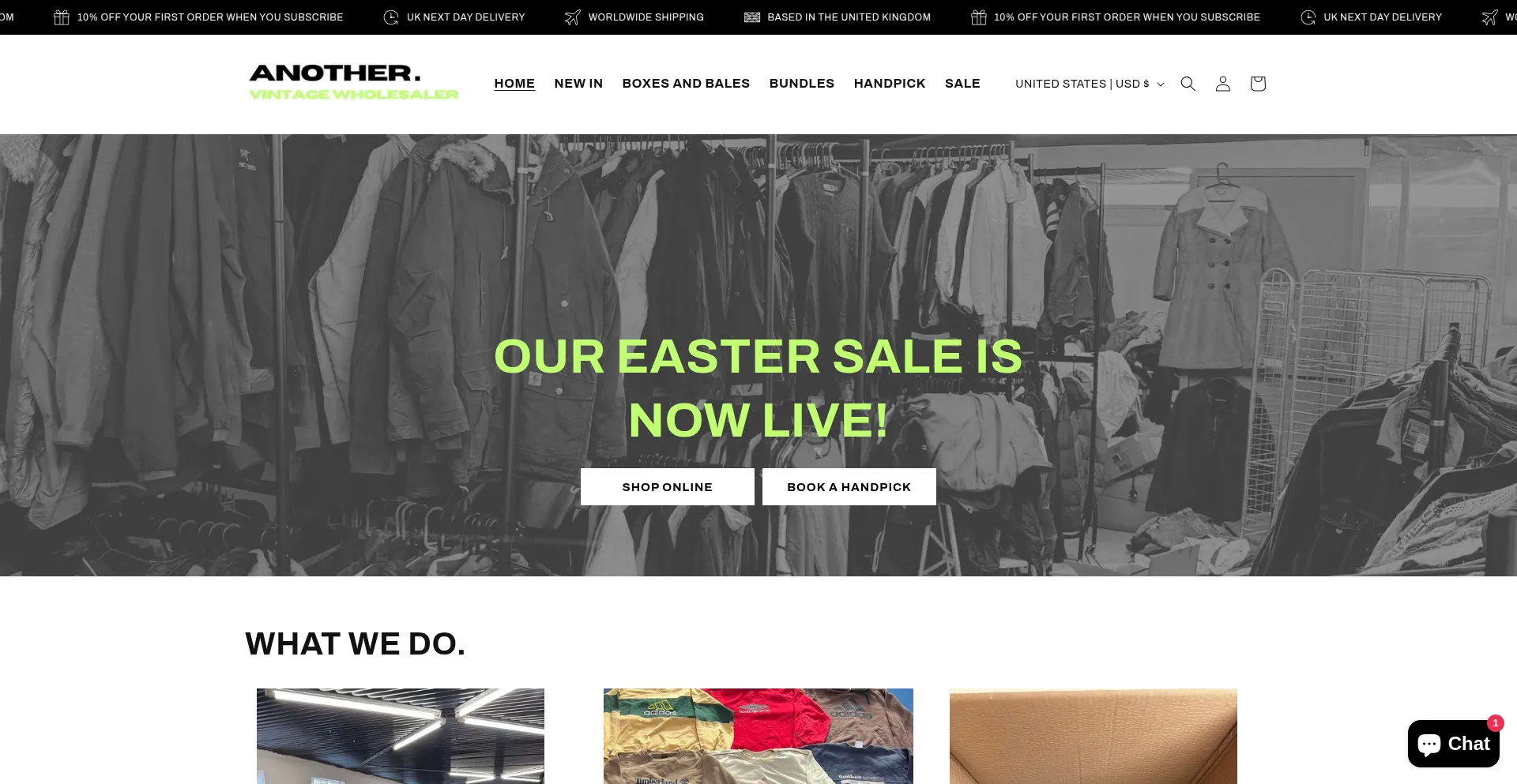 Anothervintagewholesaler.com