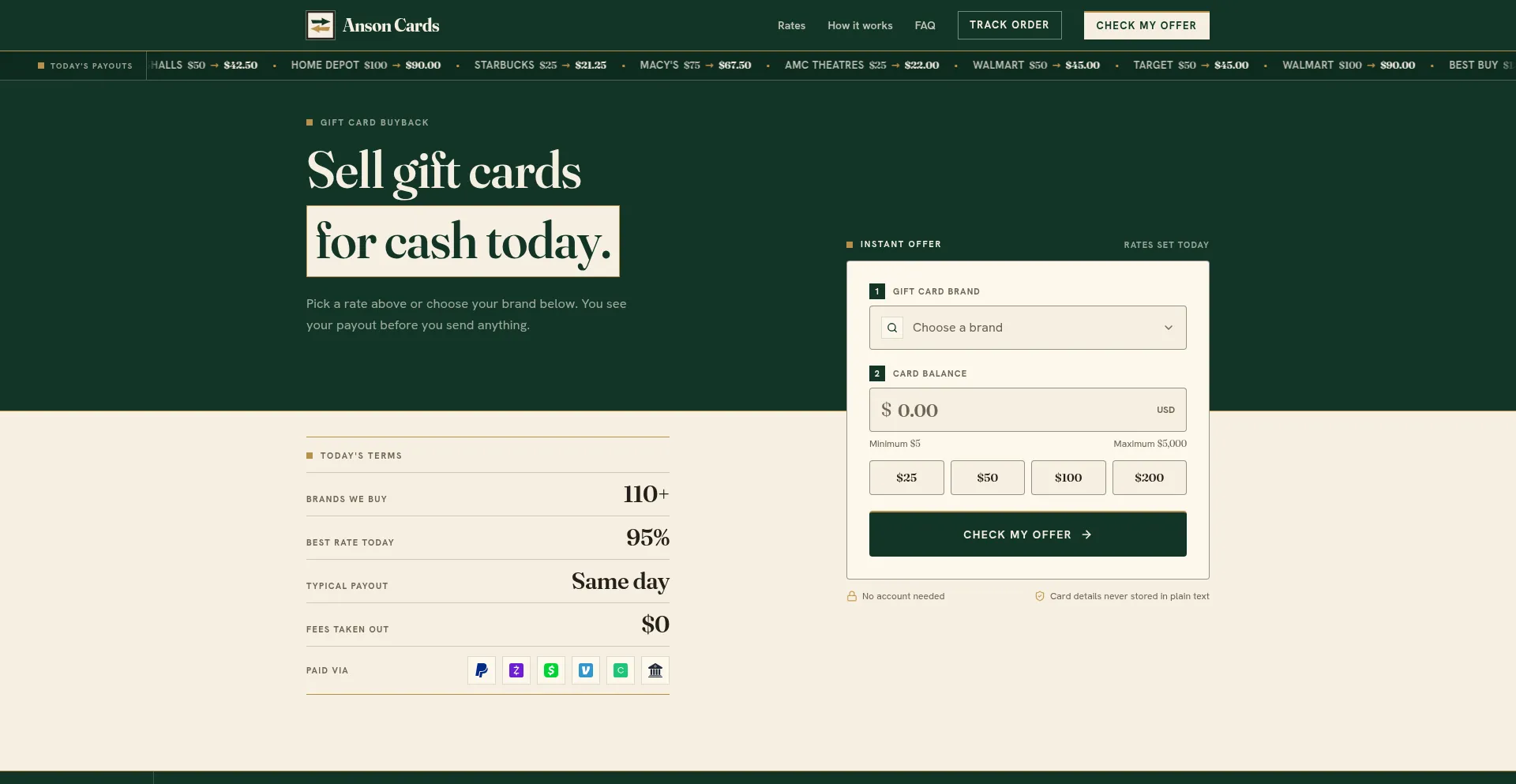 Ansoncards.com