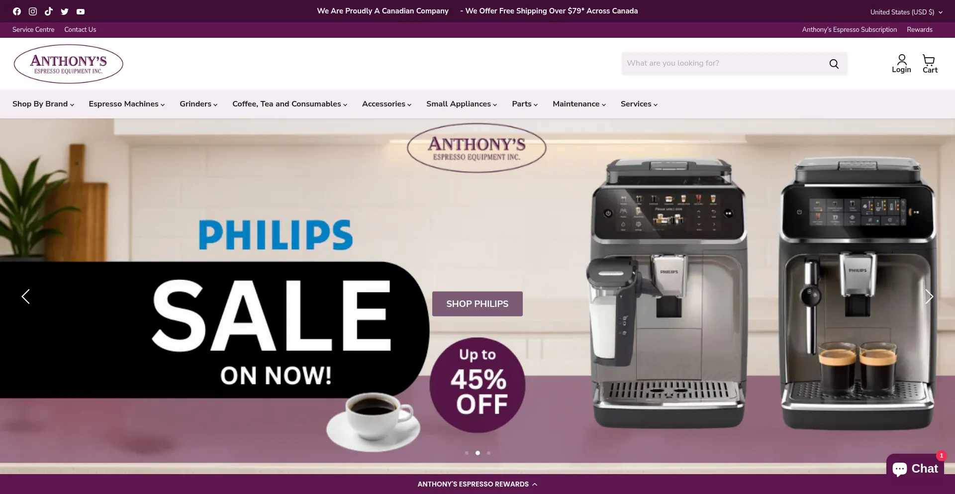 Anthonysespresso.com