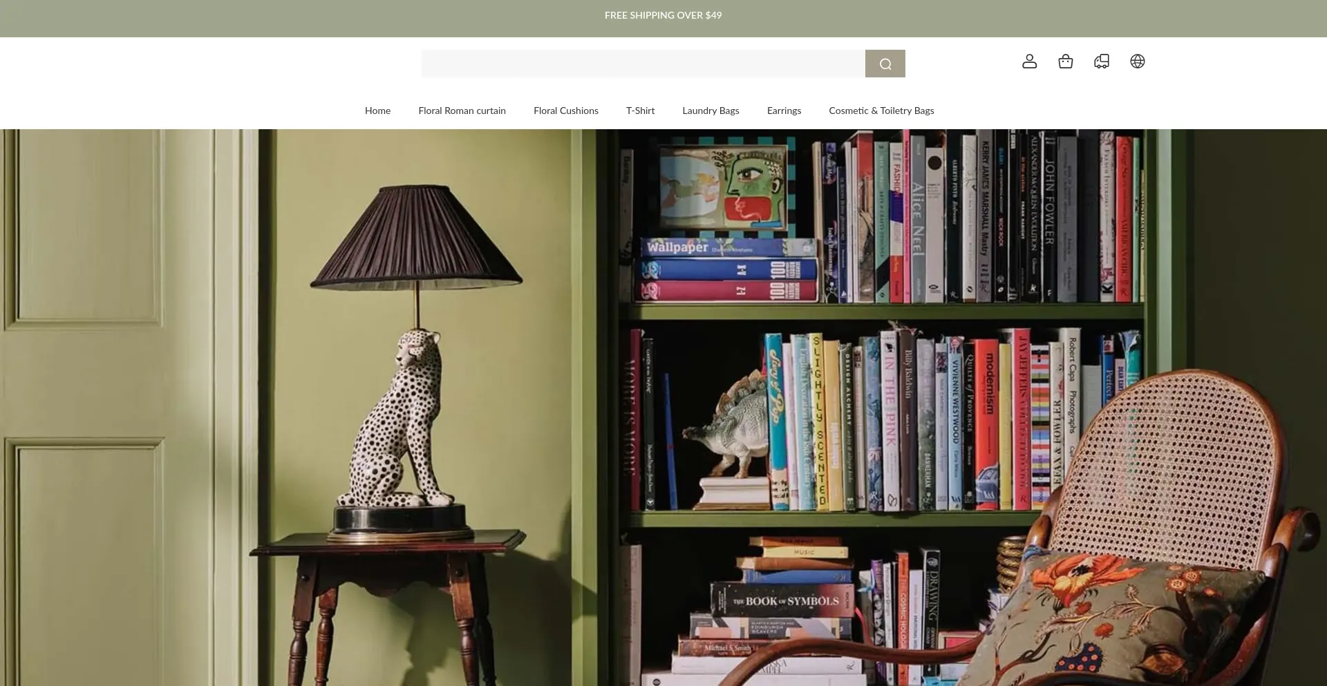 Website screenshot of Anthro-home.shop