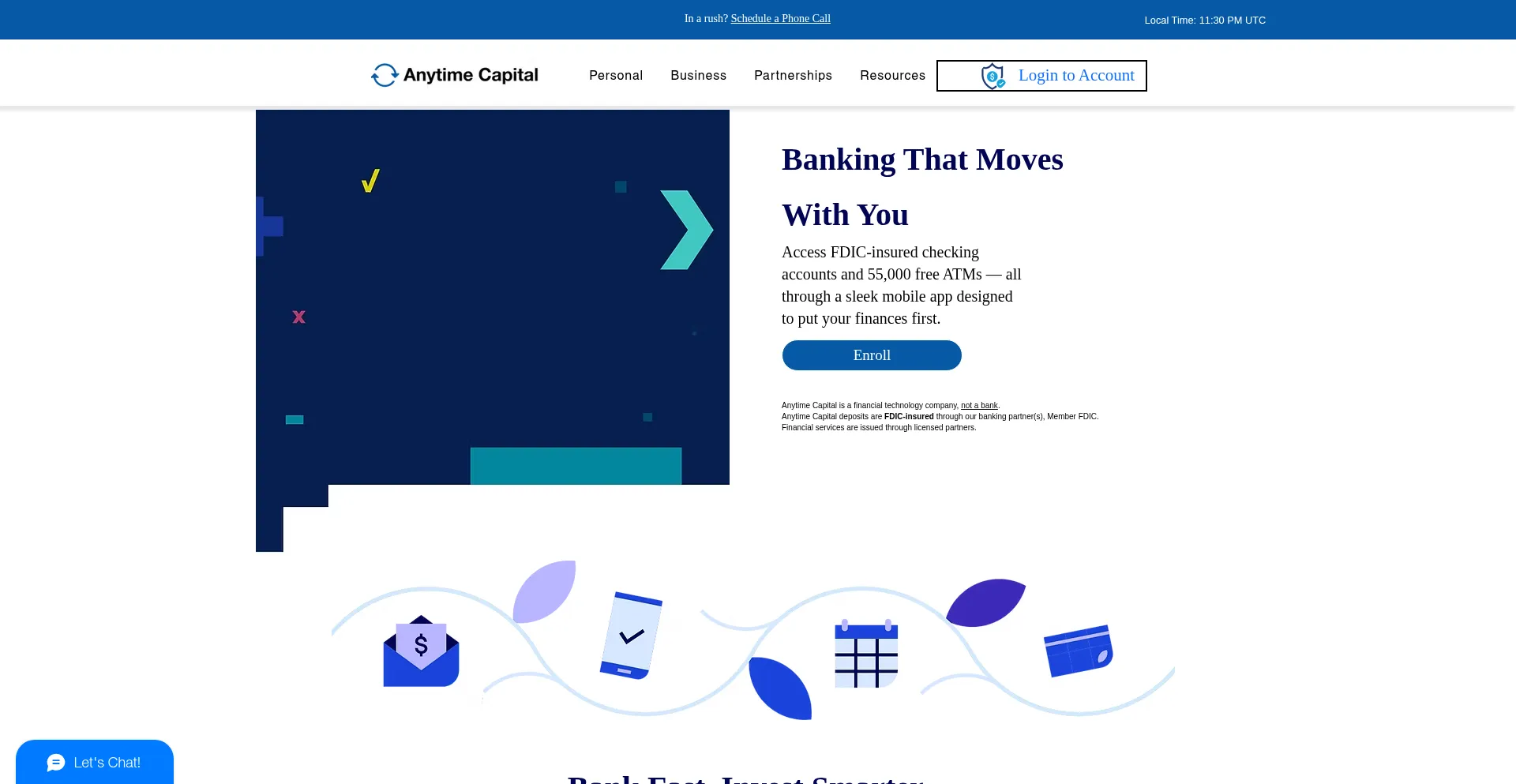 Anytime-capital.com Screenshot