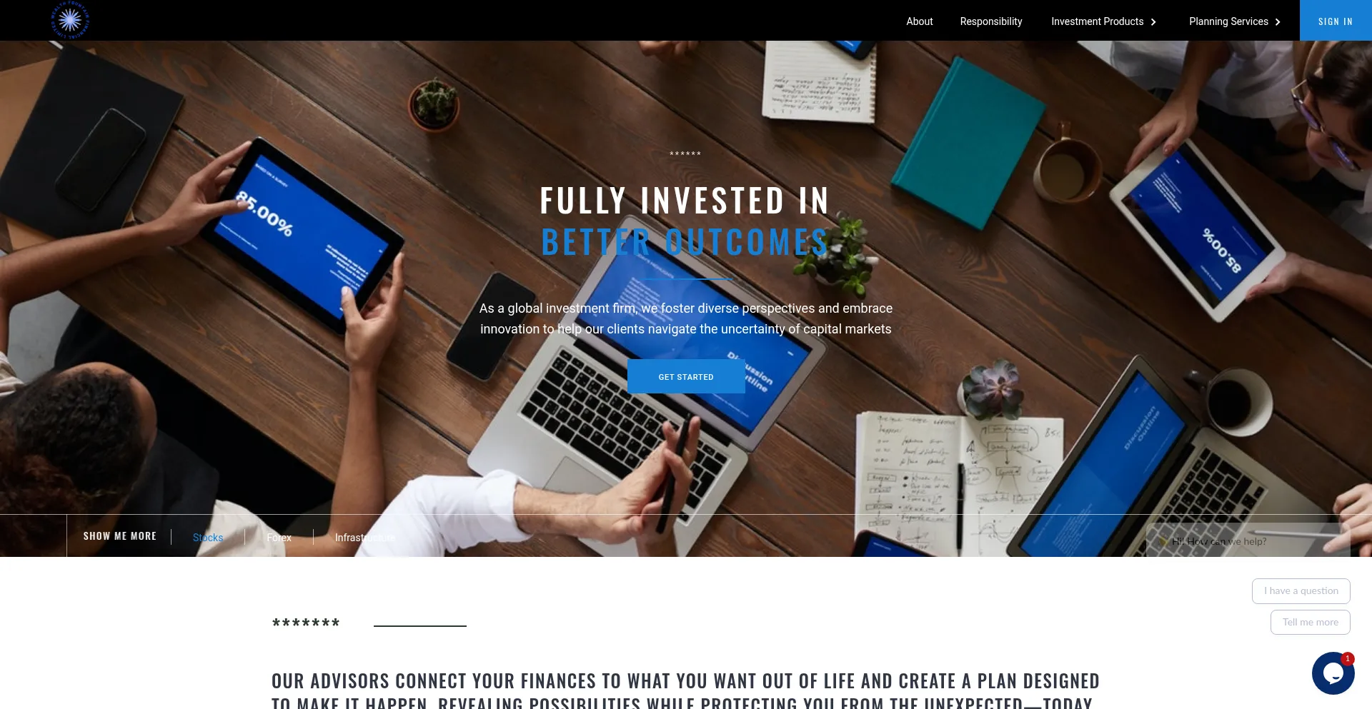 Website screenshot of Ap.wealthfountain.ltd