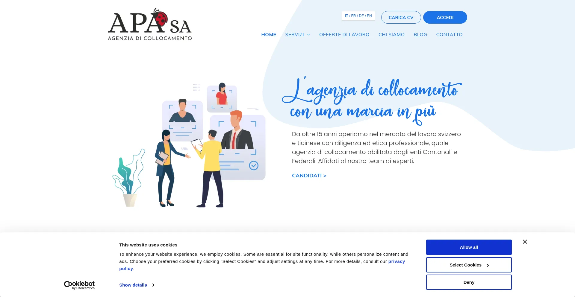 Apasolutions.ch Screenshot