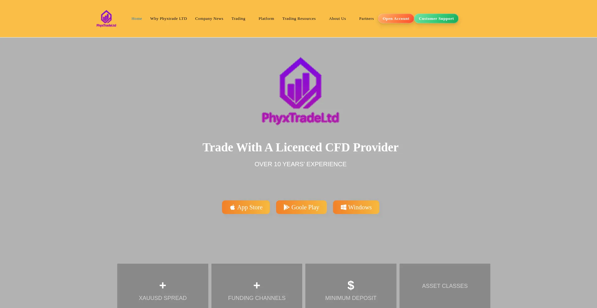 Aphyxx.com Screenshot